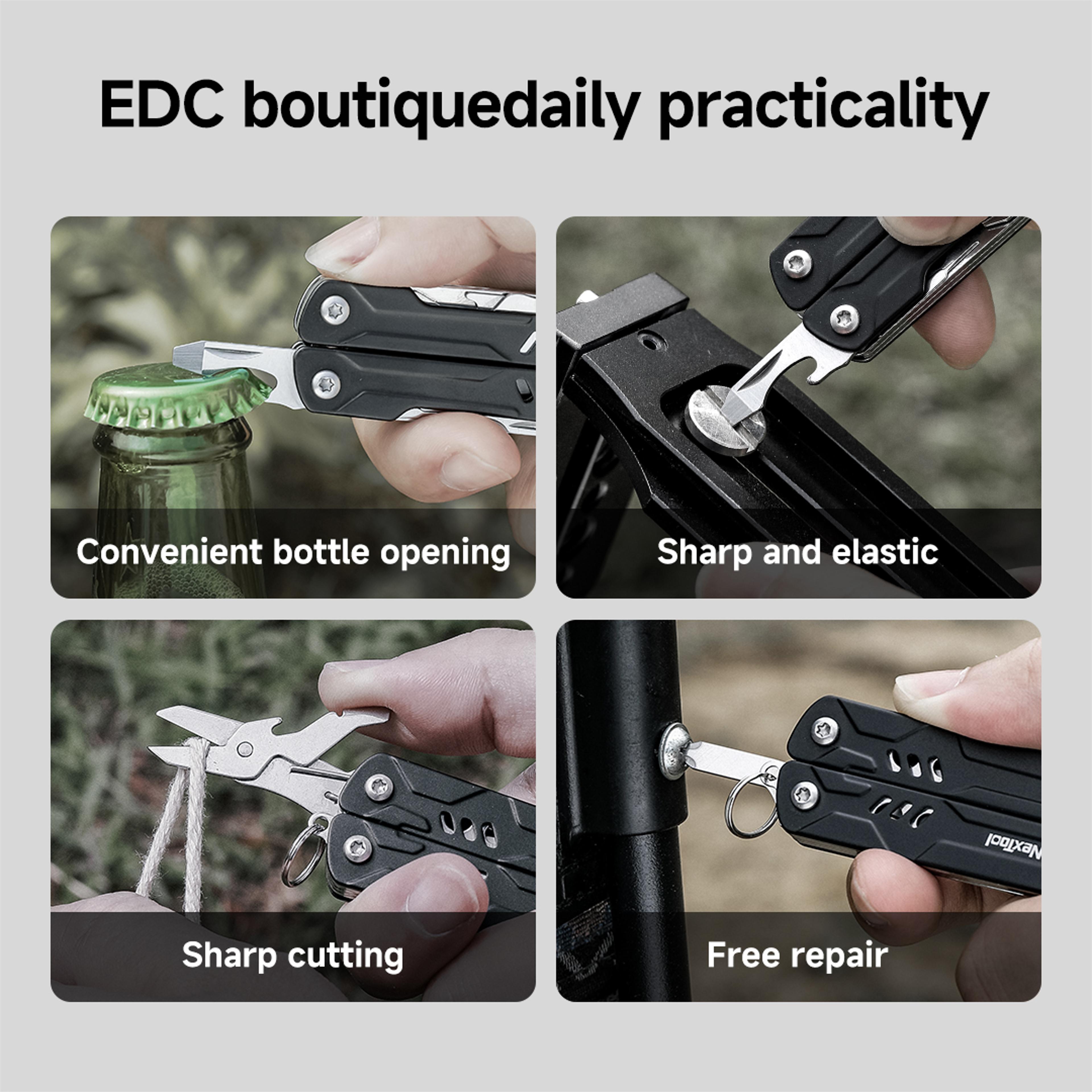 Mini Sailor Pliers Lite Portable EDC Multi Tool With Scissors Screwdriver And Bottle Opener 1