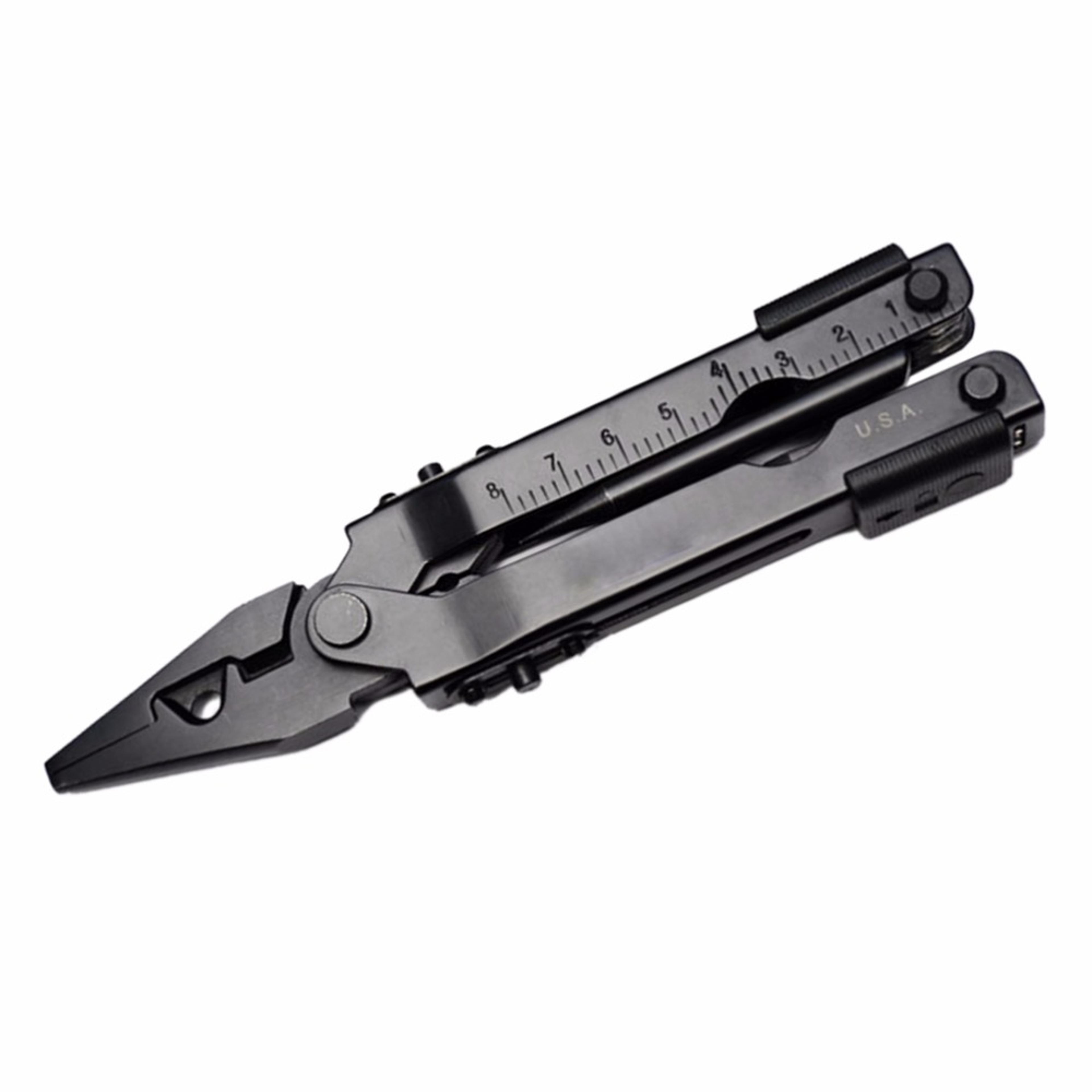 Portable Multi Tool Wire Stripper Folding Pliers Stainless Steel Outdoor Camping Essential Folding  4