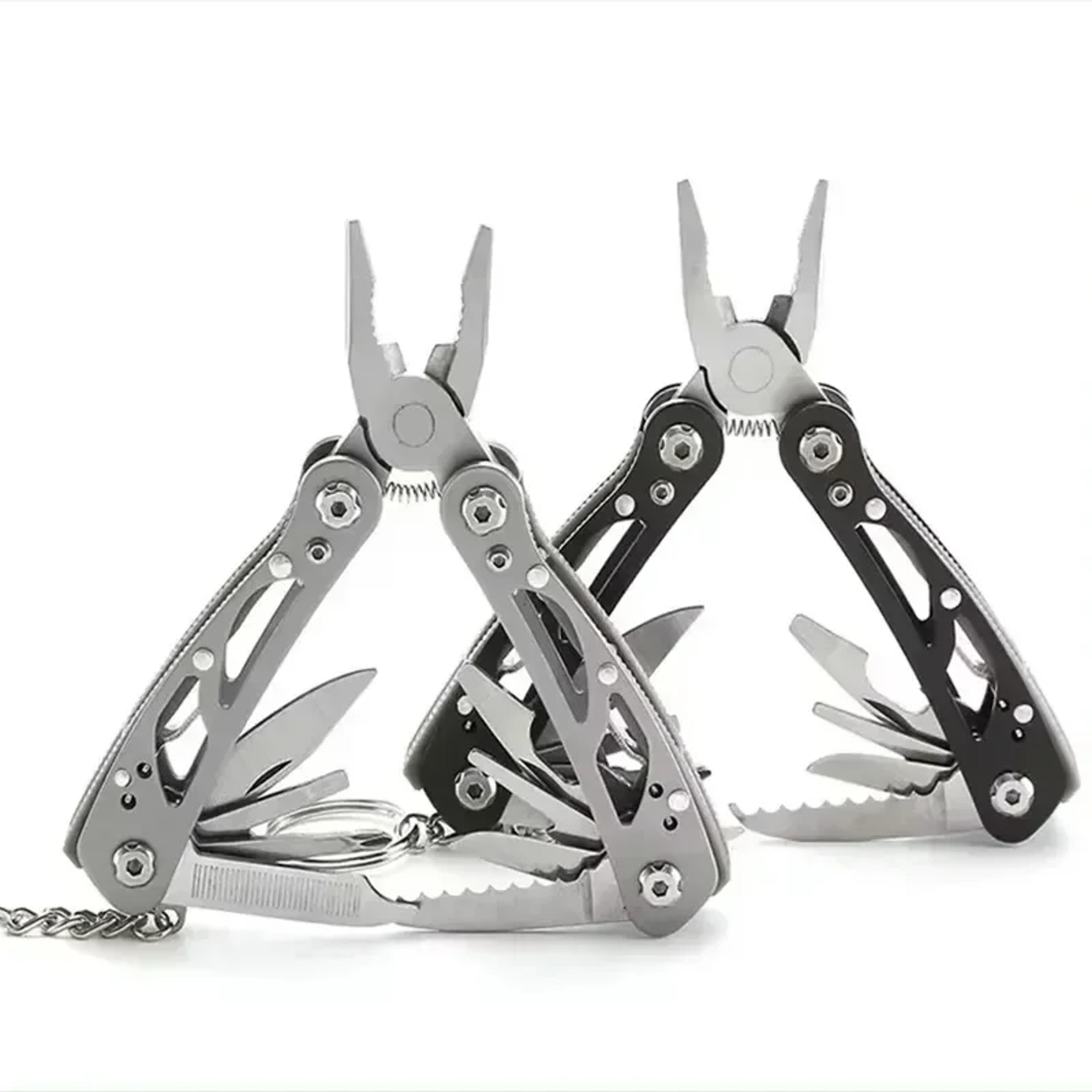 Tactical Multitool Knife Pliers Compact Outdoor Survival Tool With Screwdriver For Hiking Camping   0