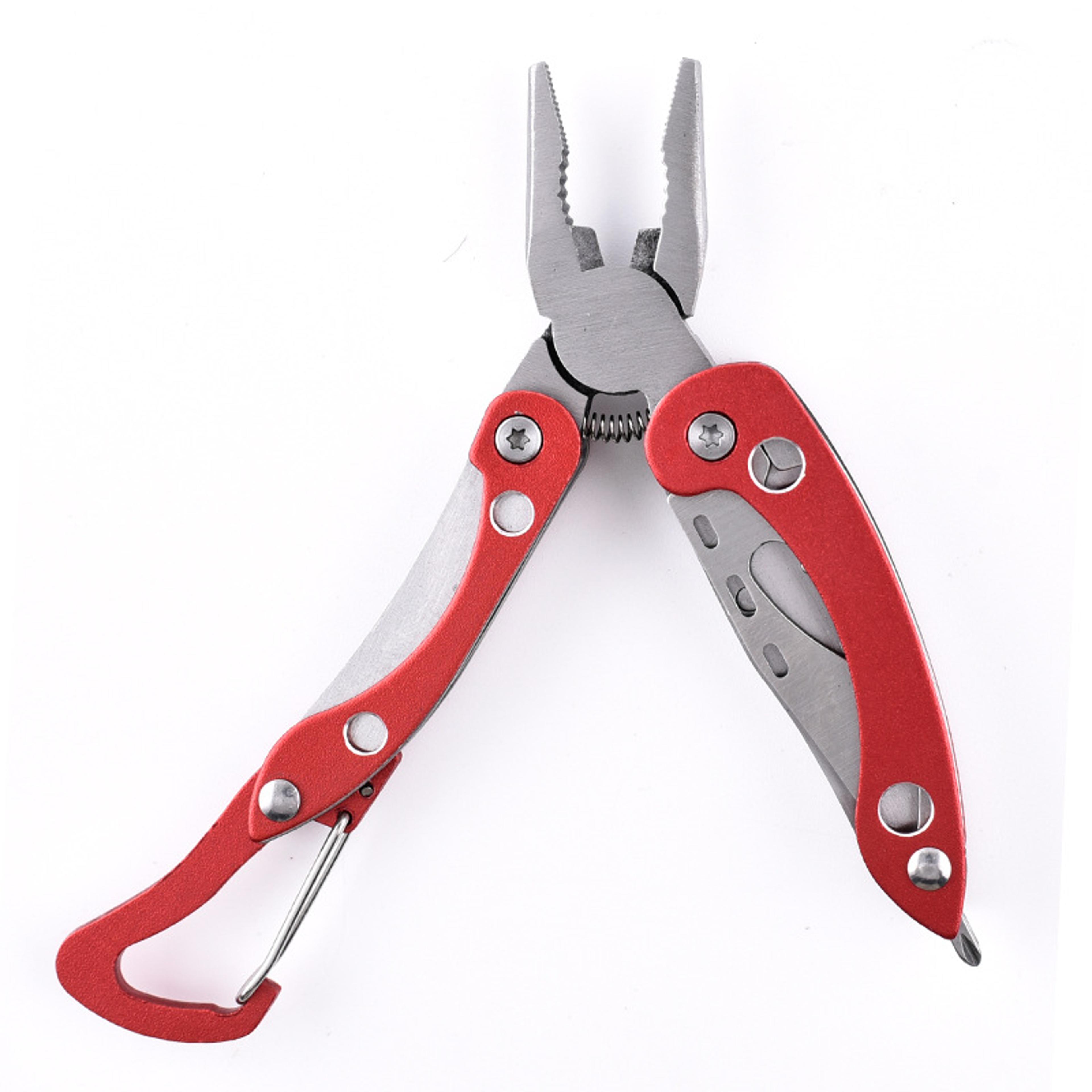 Stainless Steel Multitool Pliers With Mini Knife  Nylon Bag Compact  Durable Outdoor Camping Tool 6