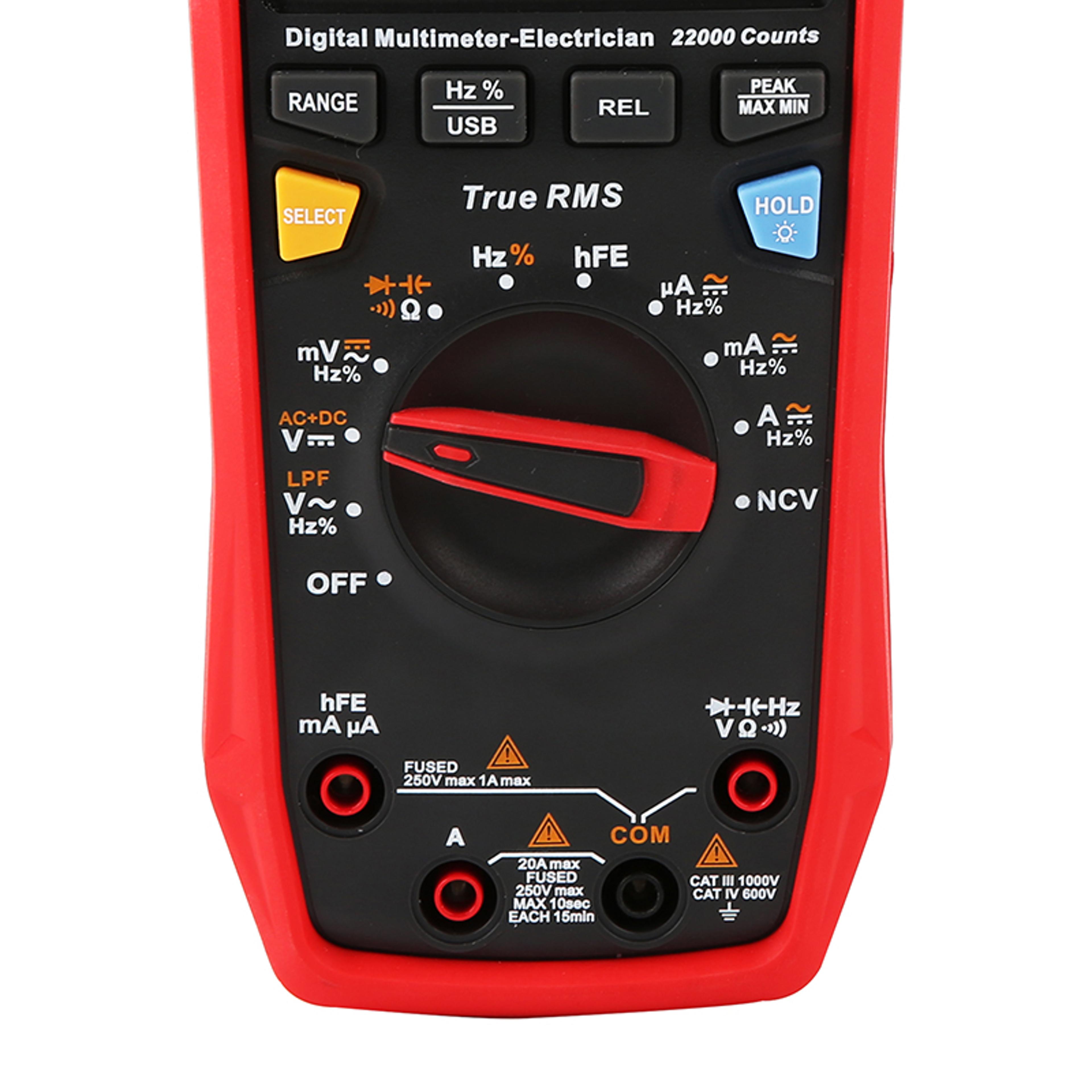 Professional Digital Multimeter Analog  Digital Multi Tester For Resistance Capacitance And More 2