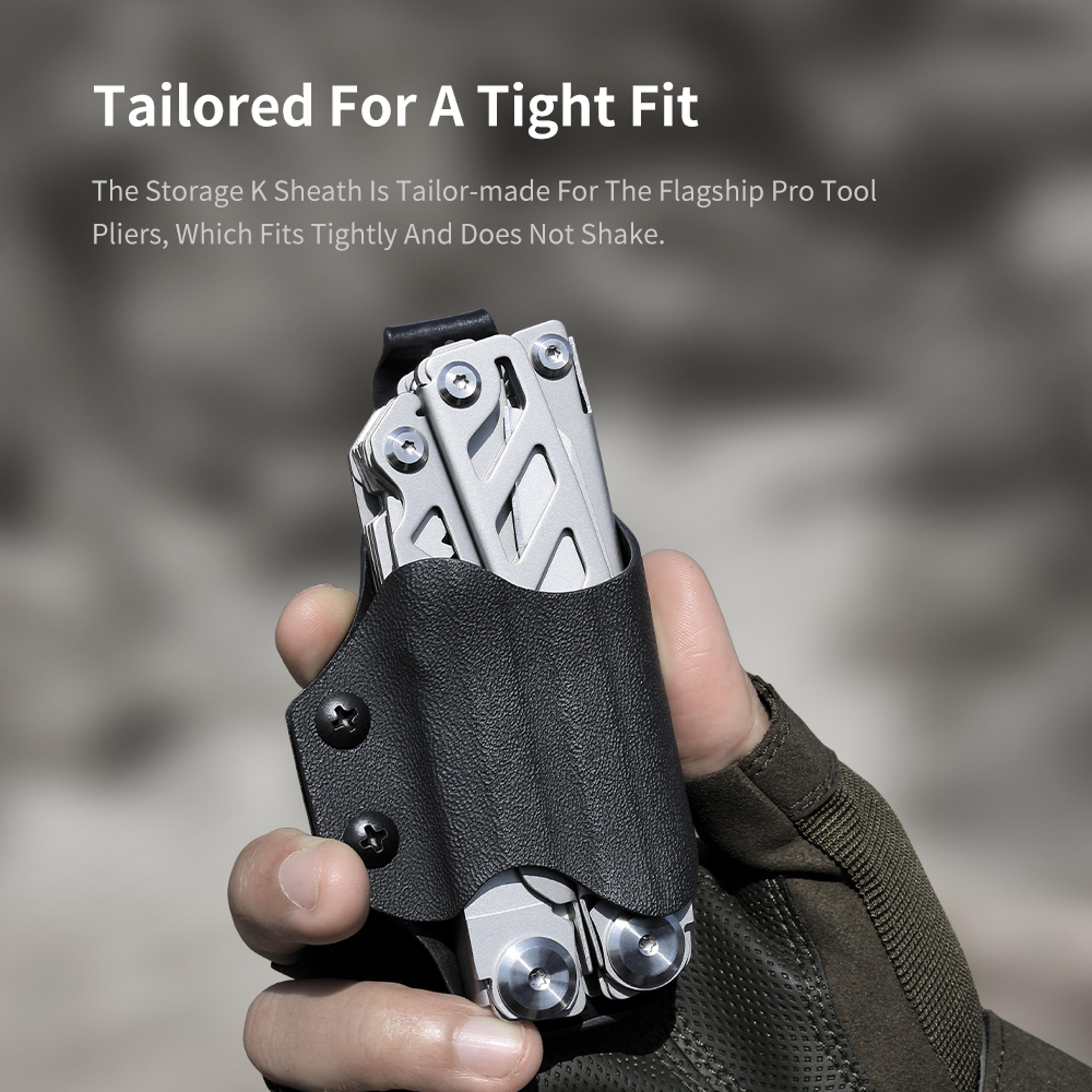 Tactical K Sheath Flagship Pro Durable Kydex EDC Carry Bag For Outdoor  Multi Tool Storage 6