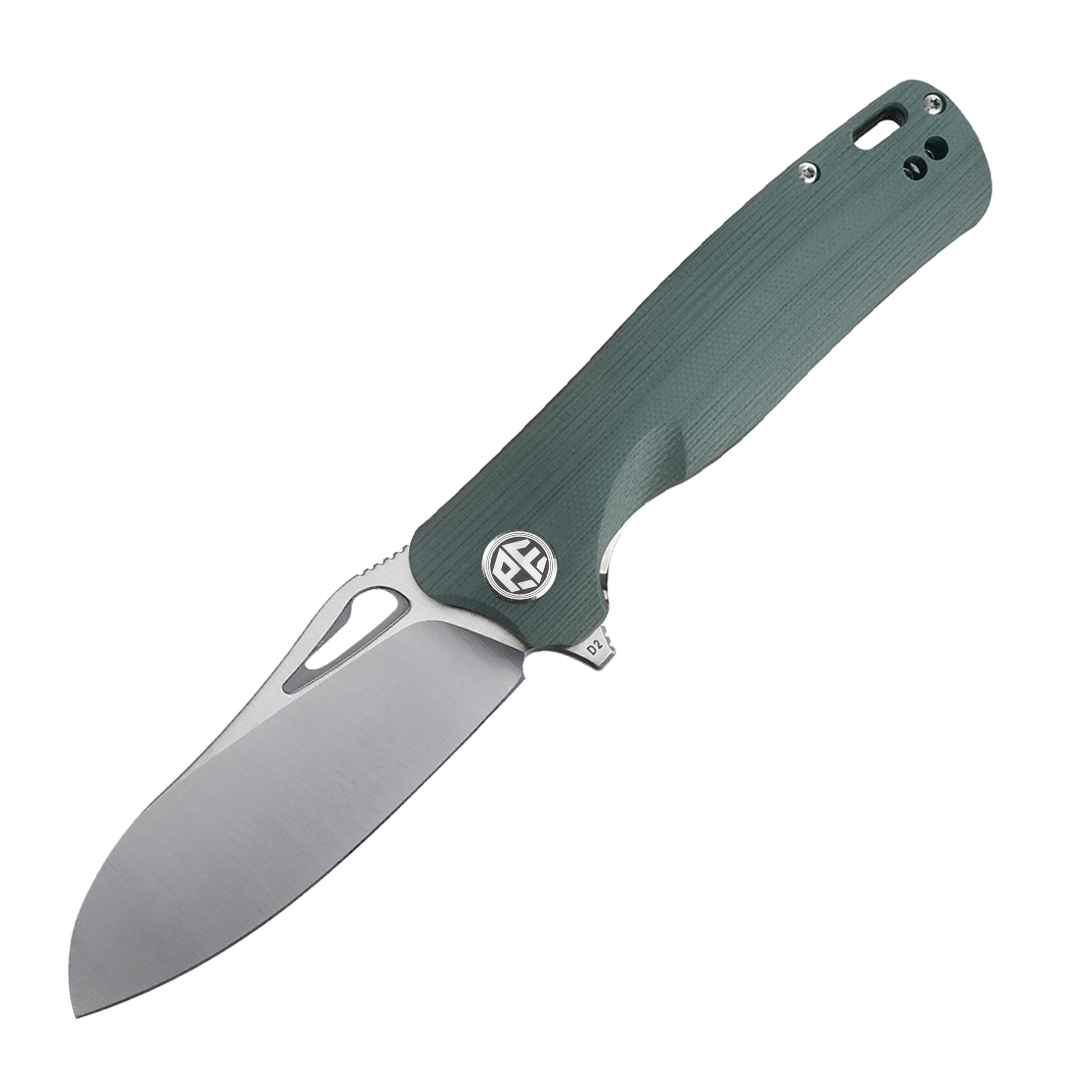 Petrified Fish DC Folding Knife Urable Steel Pocket Knife For Camping Fishing And Tactical Hunting 4