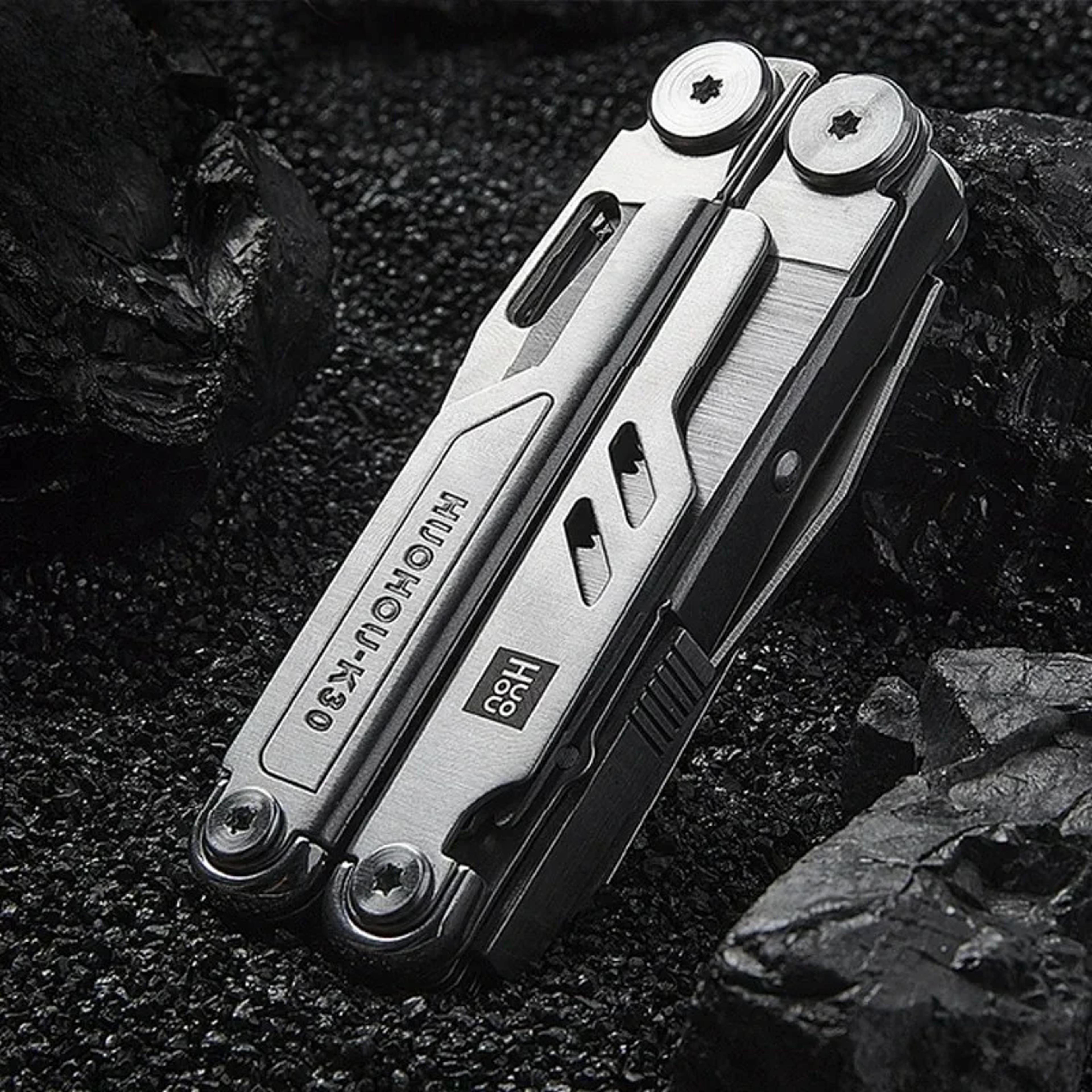 Multitool Folding Pliers With Knife Scissors Saw And More Compact Outdoor Survival EDC Tool 5