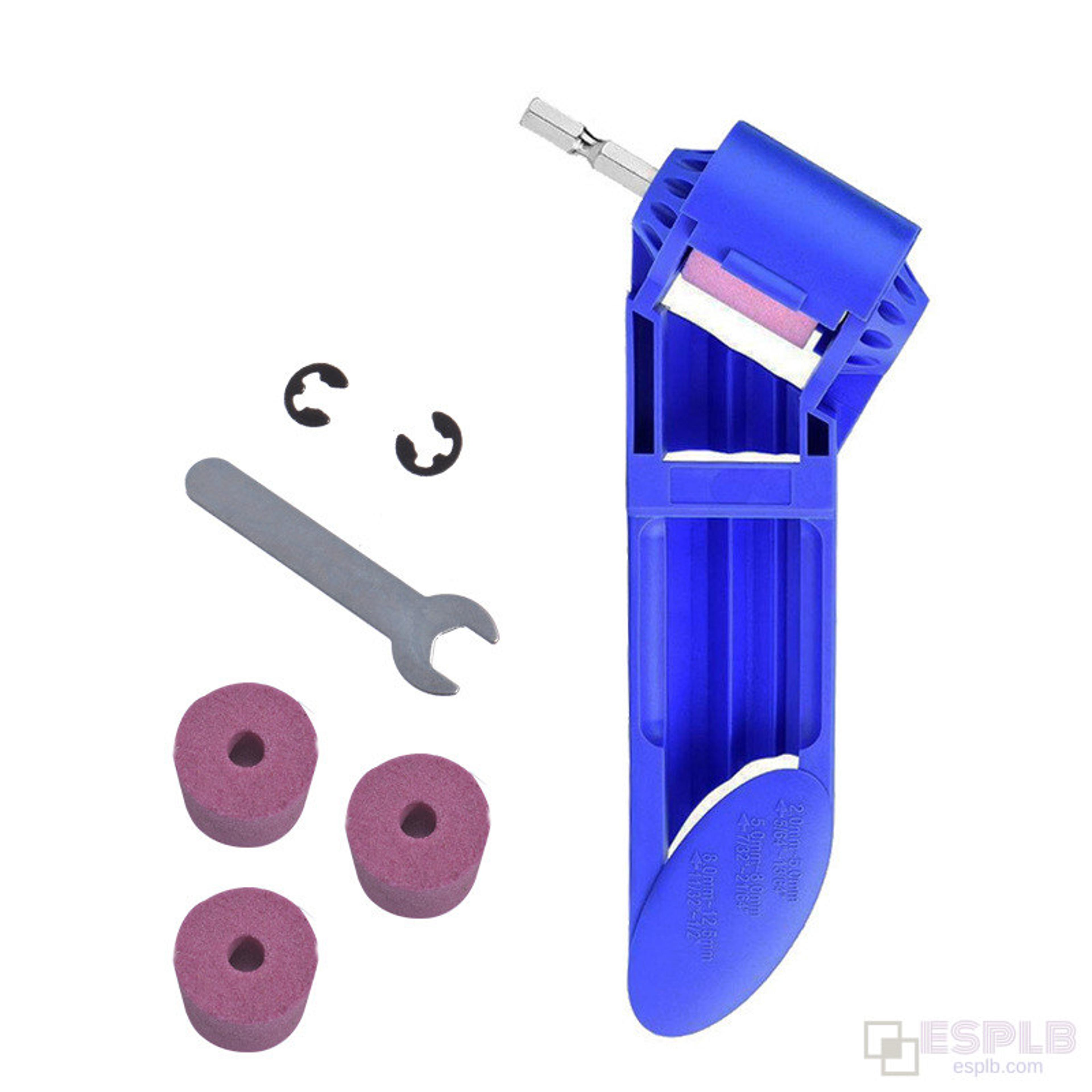 Portable Drill Bit Sharpener Tool Set With Corundum Grinding Wheel For Fast  Durable Drill Maintena 0