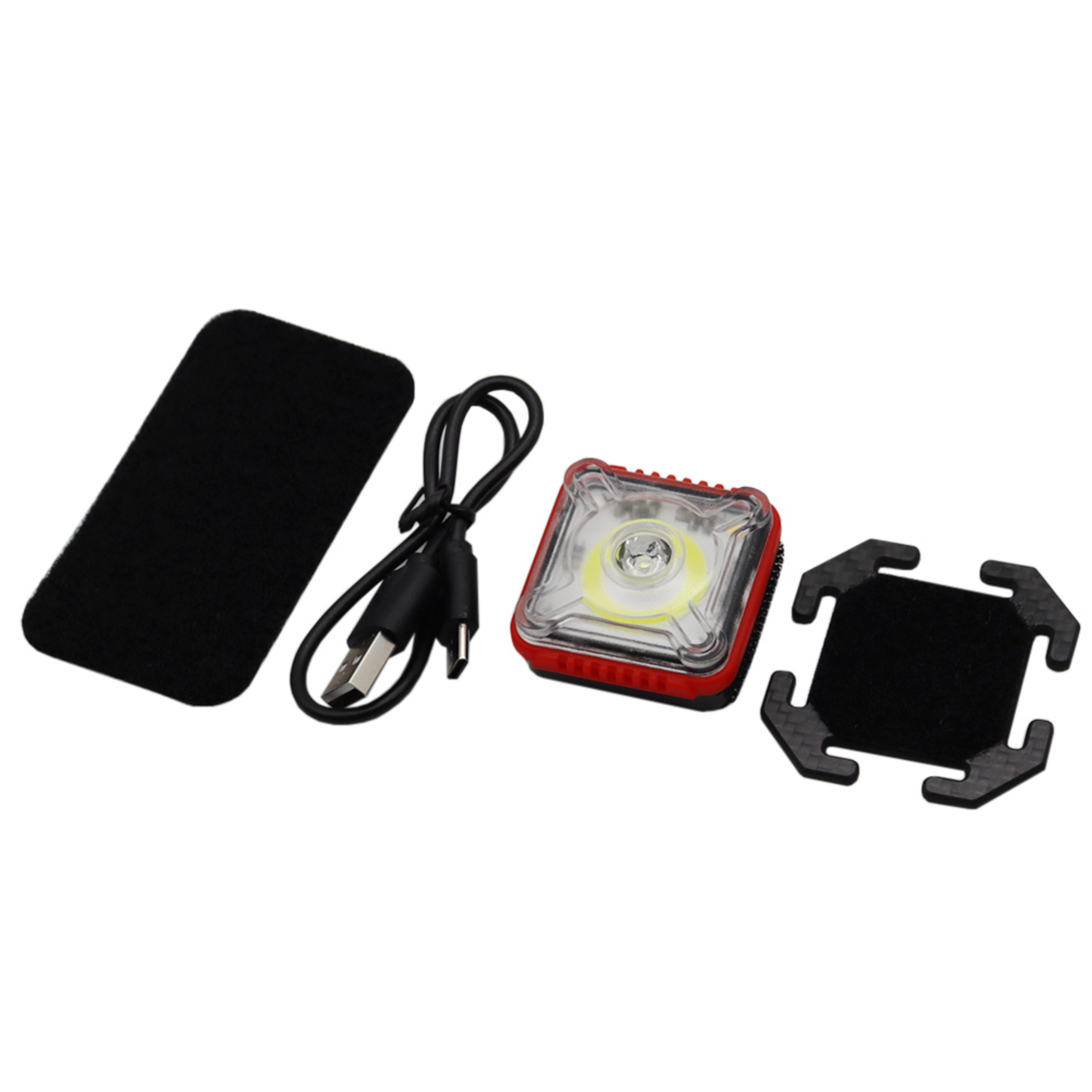 Mini Tactical Flashlight For Camping  Hiking USB Rechargeable LED Light For Molle System Backpack S 6