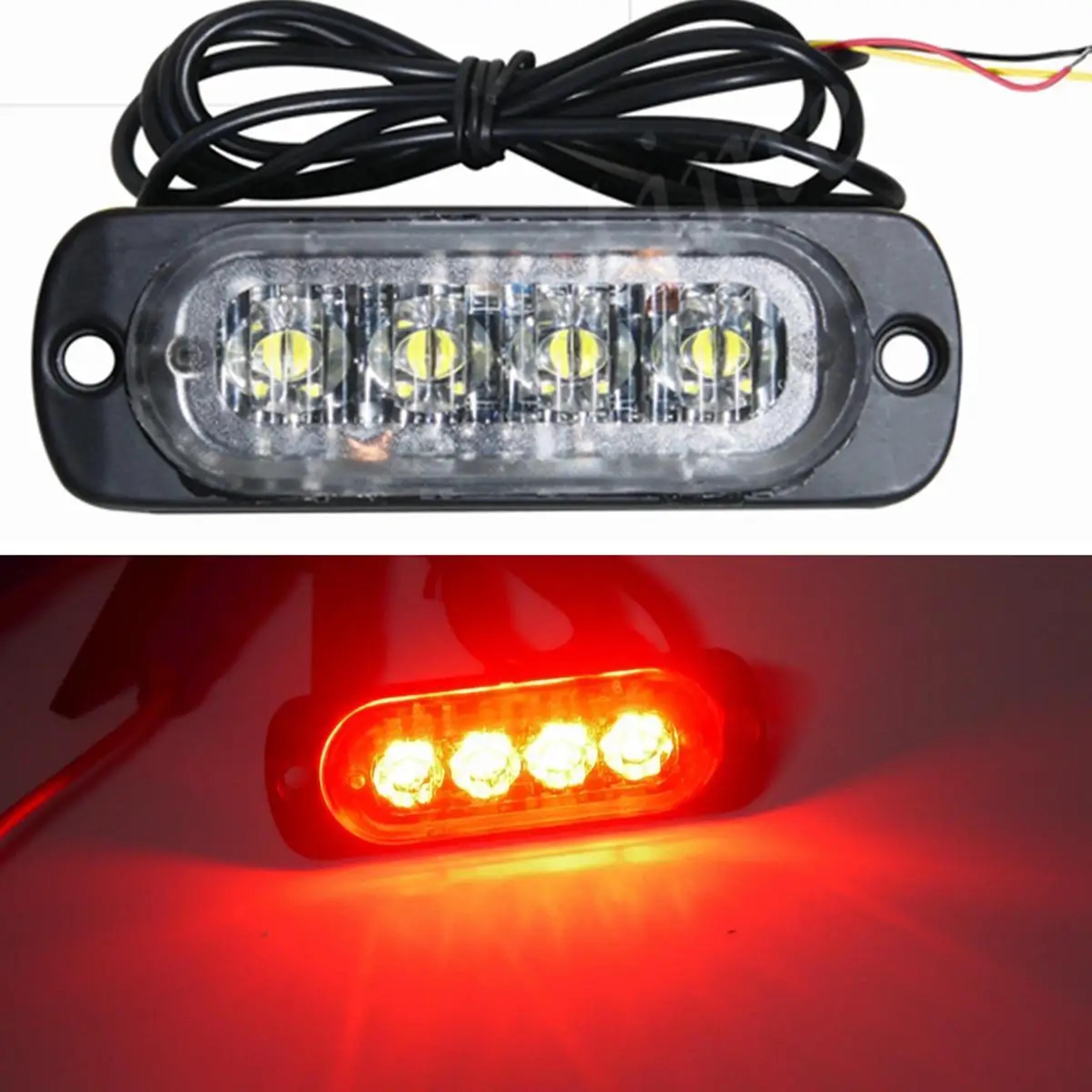 Car Strobe Light For Emergency Signals LED Warning Flashing Light For Trucks  Cars 0