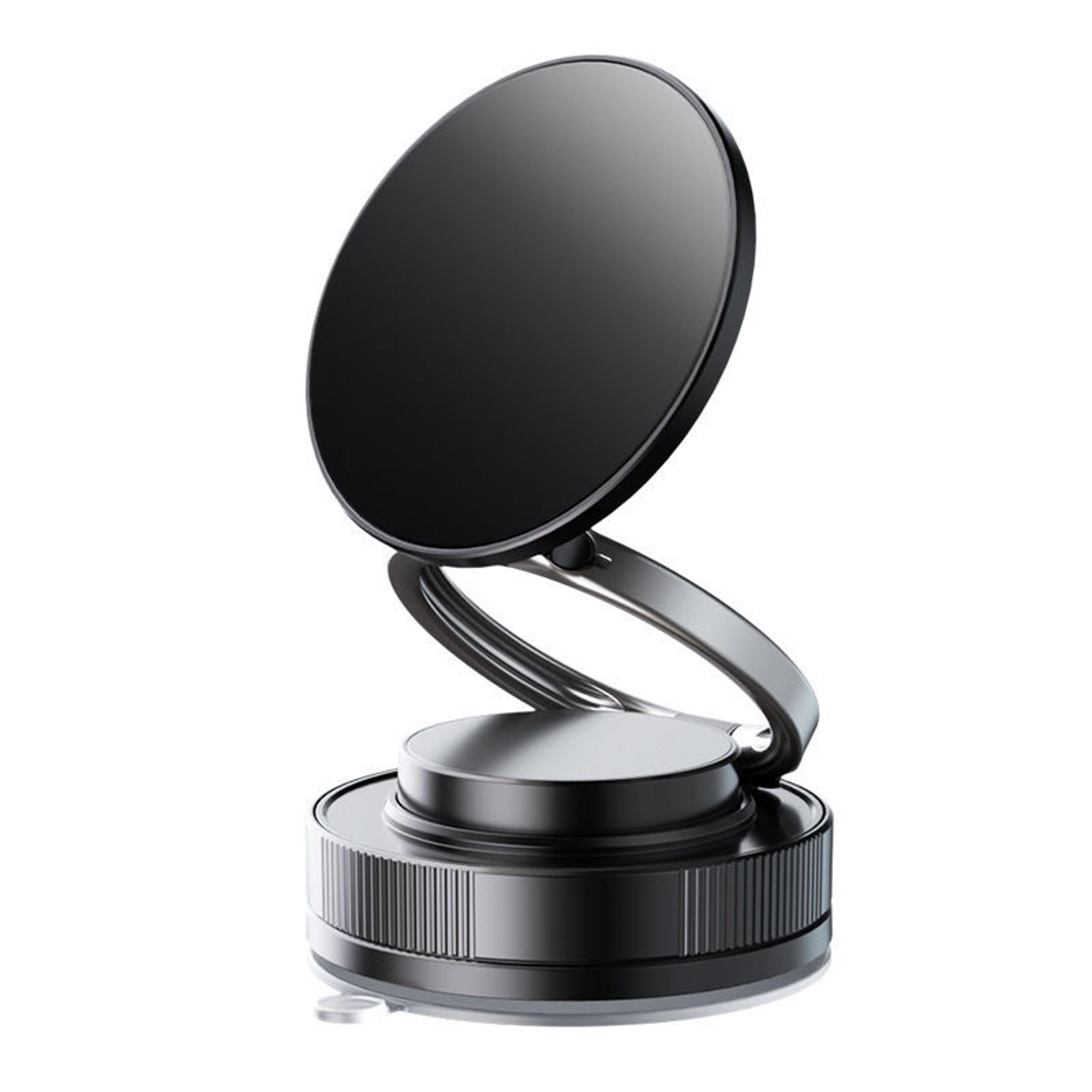 magnetic car phone holder with vacuum suction cup strong magnetic adsorption for secure mounting