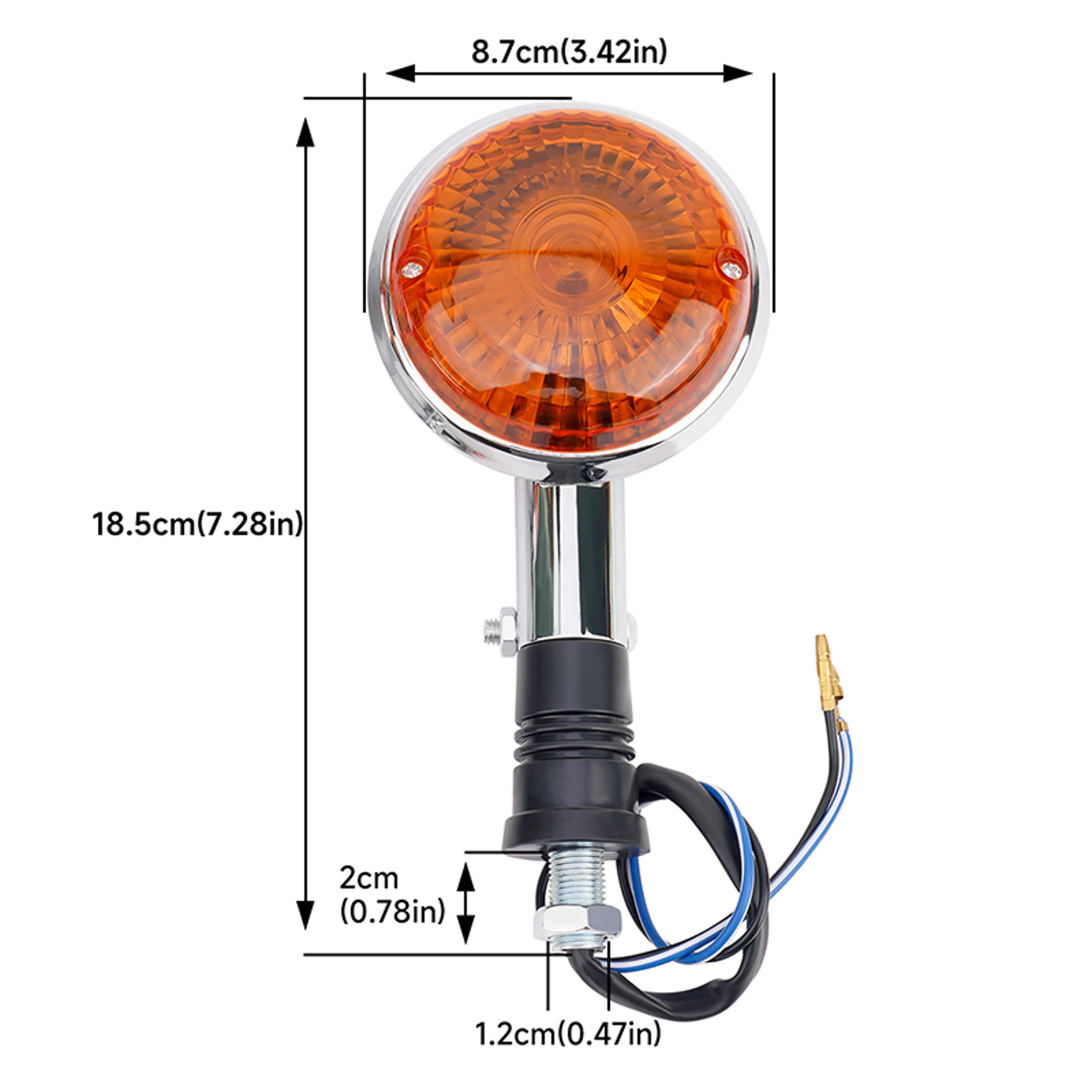 Motorcycle Turn Signal Light Lamp Durable  Reusable LED Motorcycle Signal Indicator 3