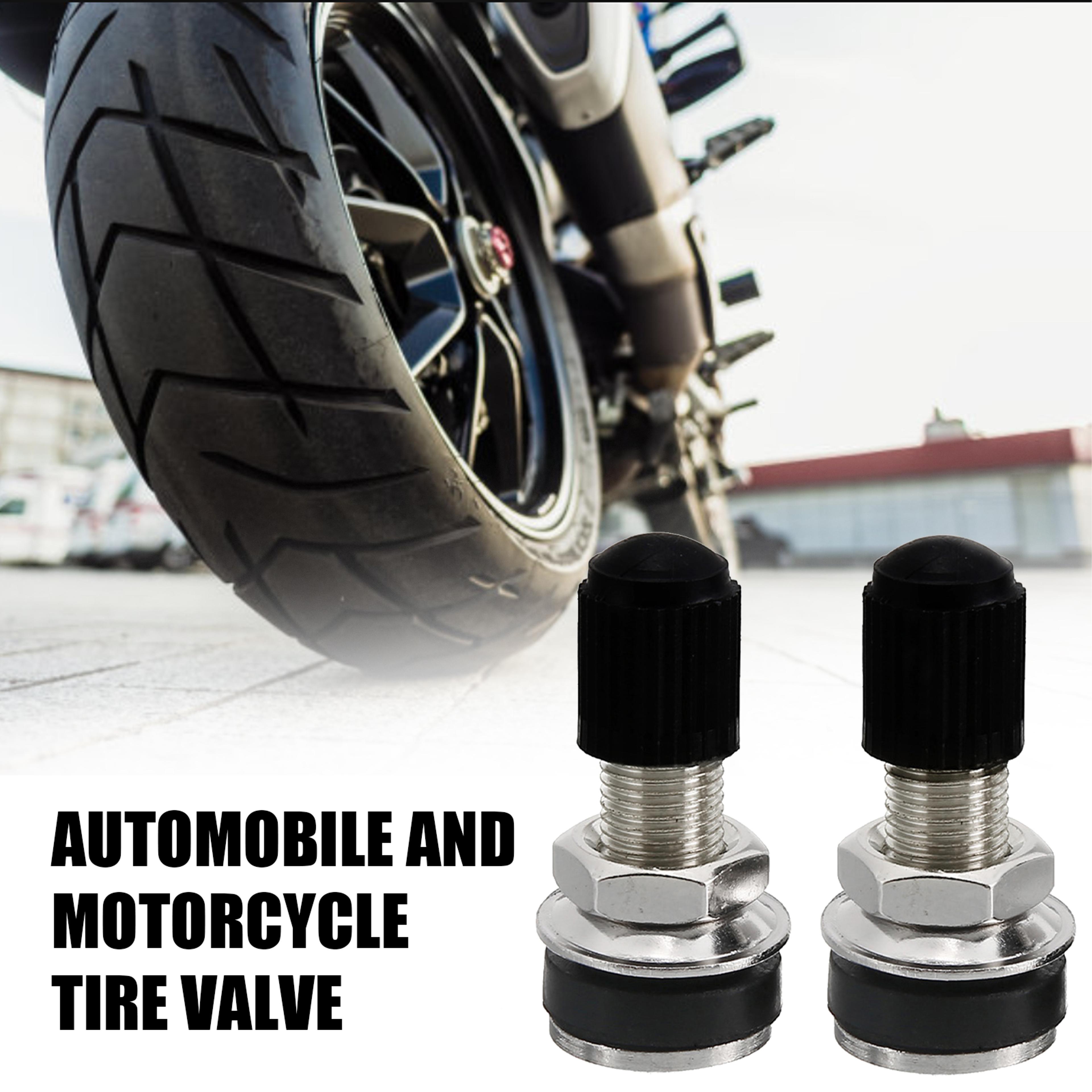 Motorcycle Tyre Valve Dustcap For Motorbike Scooter  Quad Durable Zinc Alloy Replacement 3