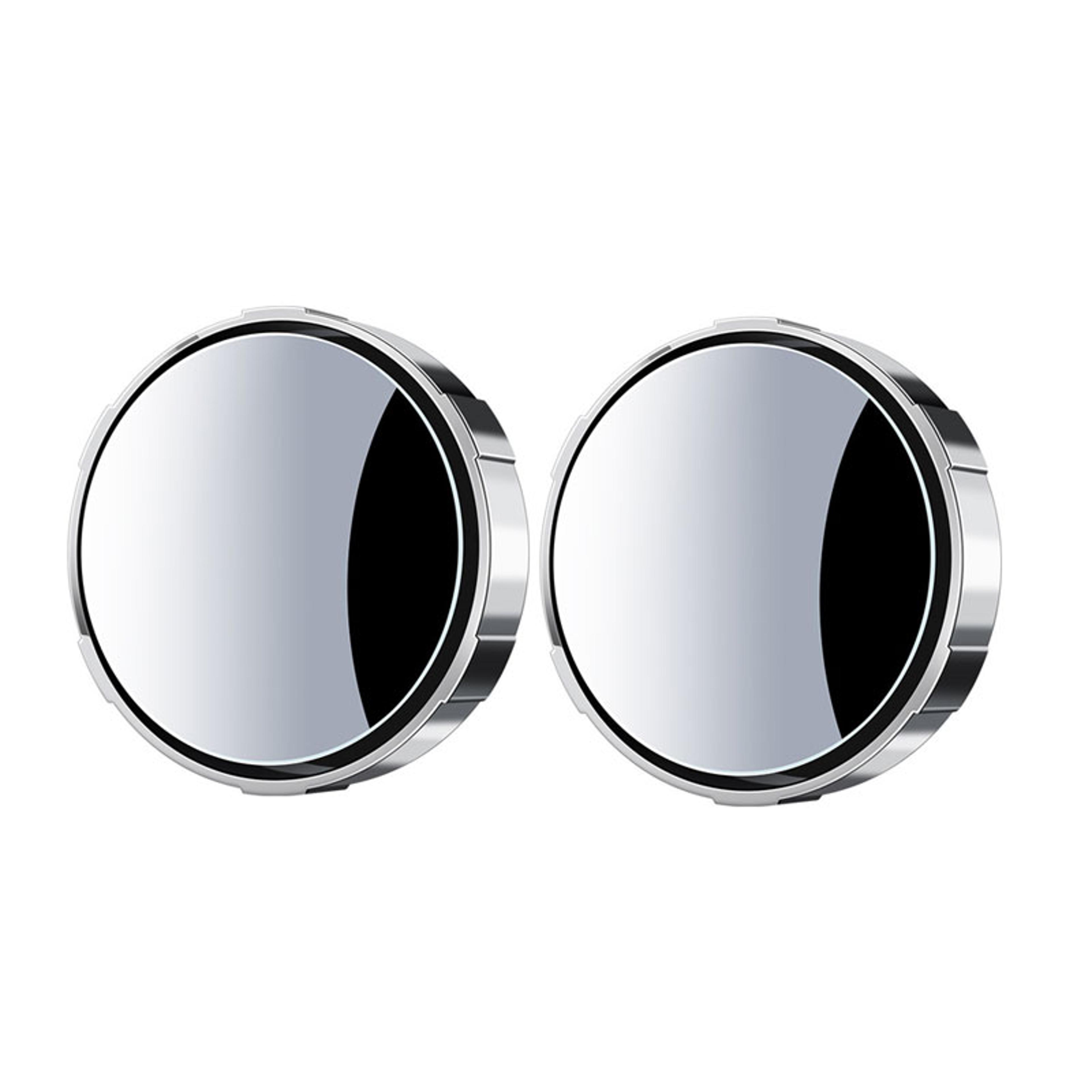 Adjustable Round Frame Blind Spot Mirror Wide Angle Car Auxiliary Rearview Mirror For Safer Reverse 5