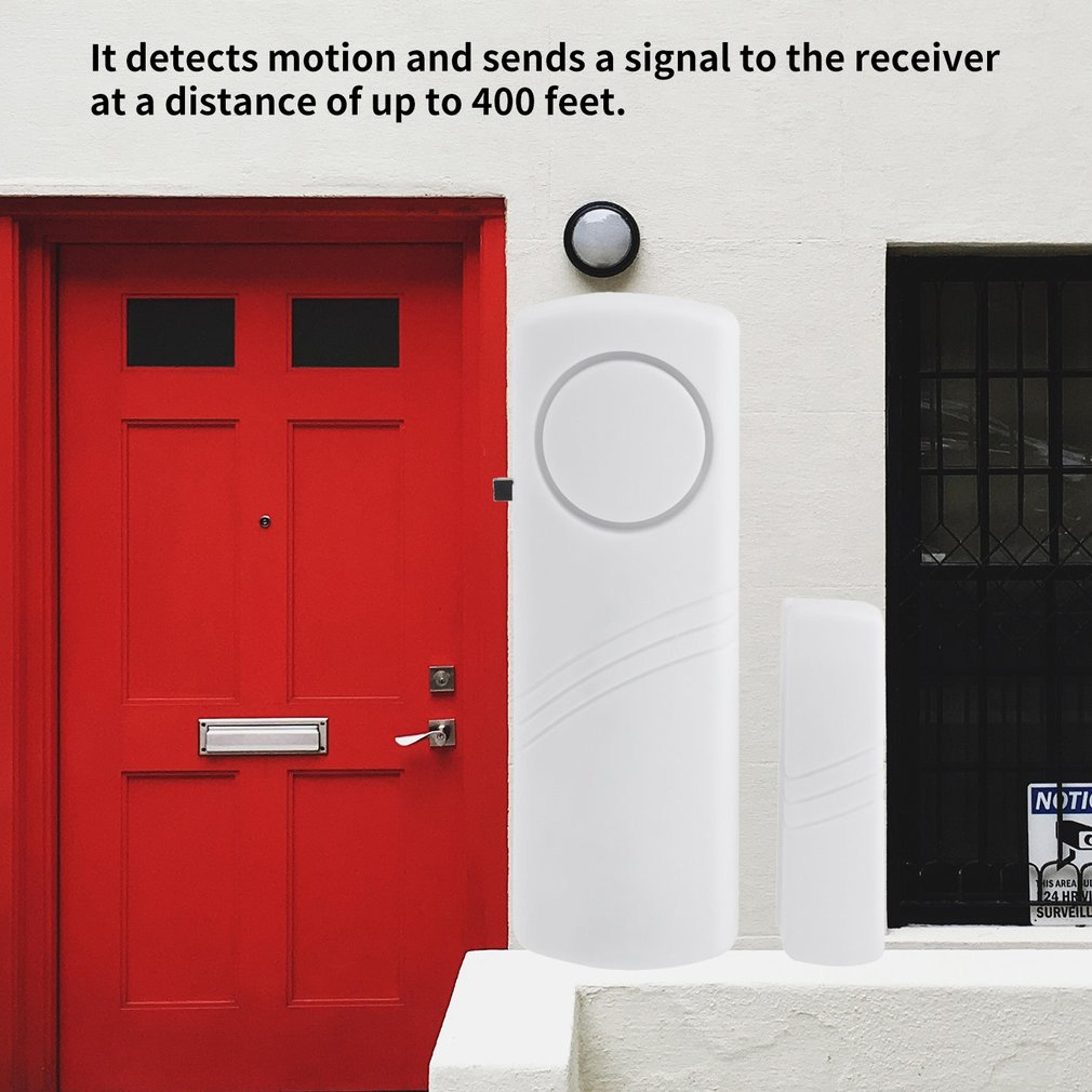 Wireless Door  Window Burglar Alarm With Magnetic Sensor Home Safety System 5
