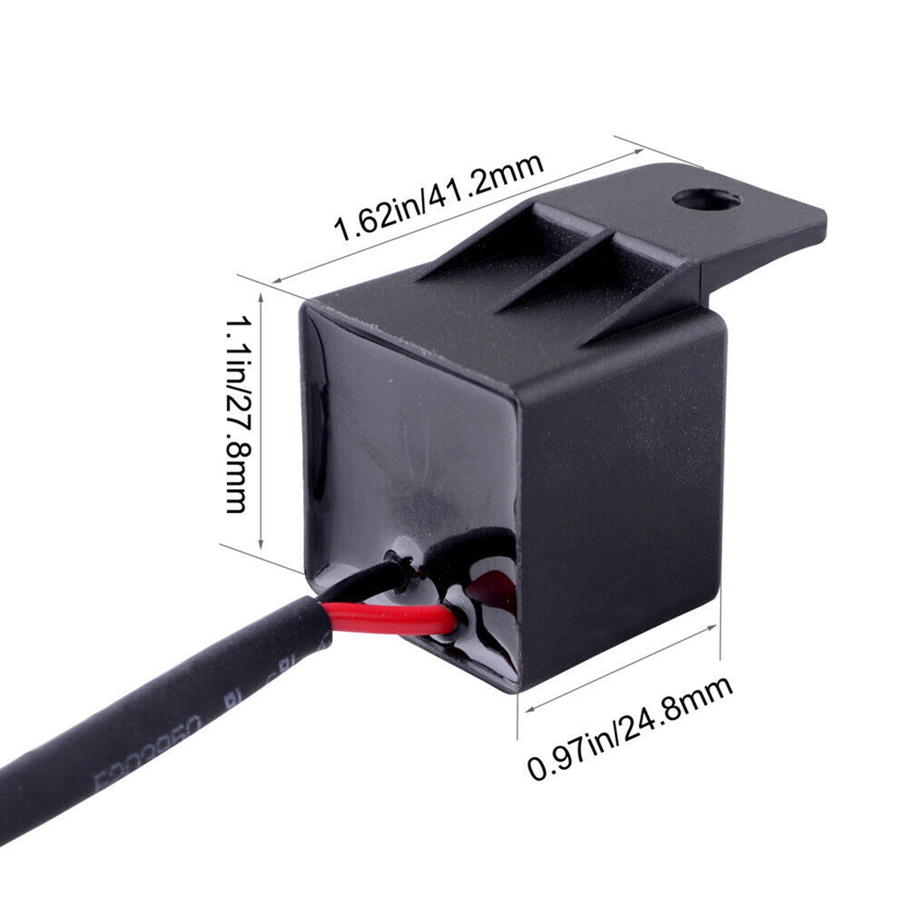 LED Turn Signal Flasher Relay For Car  Motorcycle Adjustable Blinker Light Indicator 2