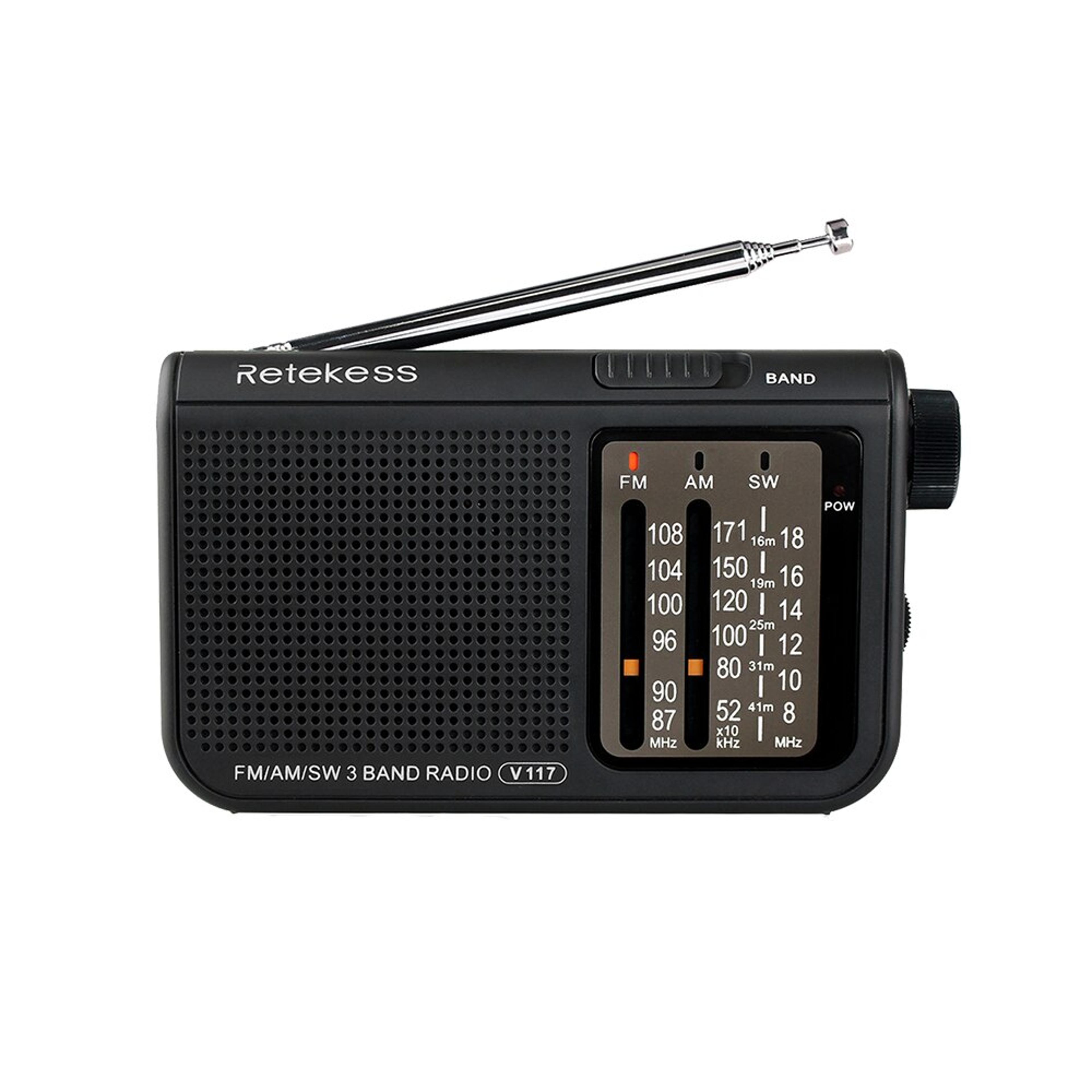 high performance portable shortwave and analog am fm radio for seniors and home
