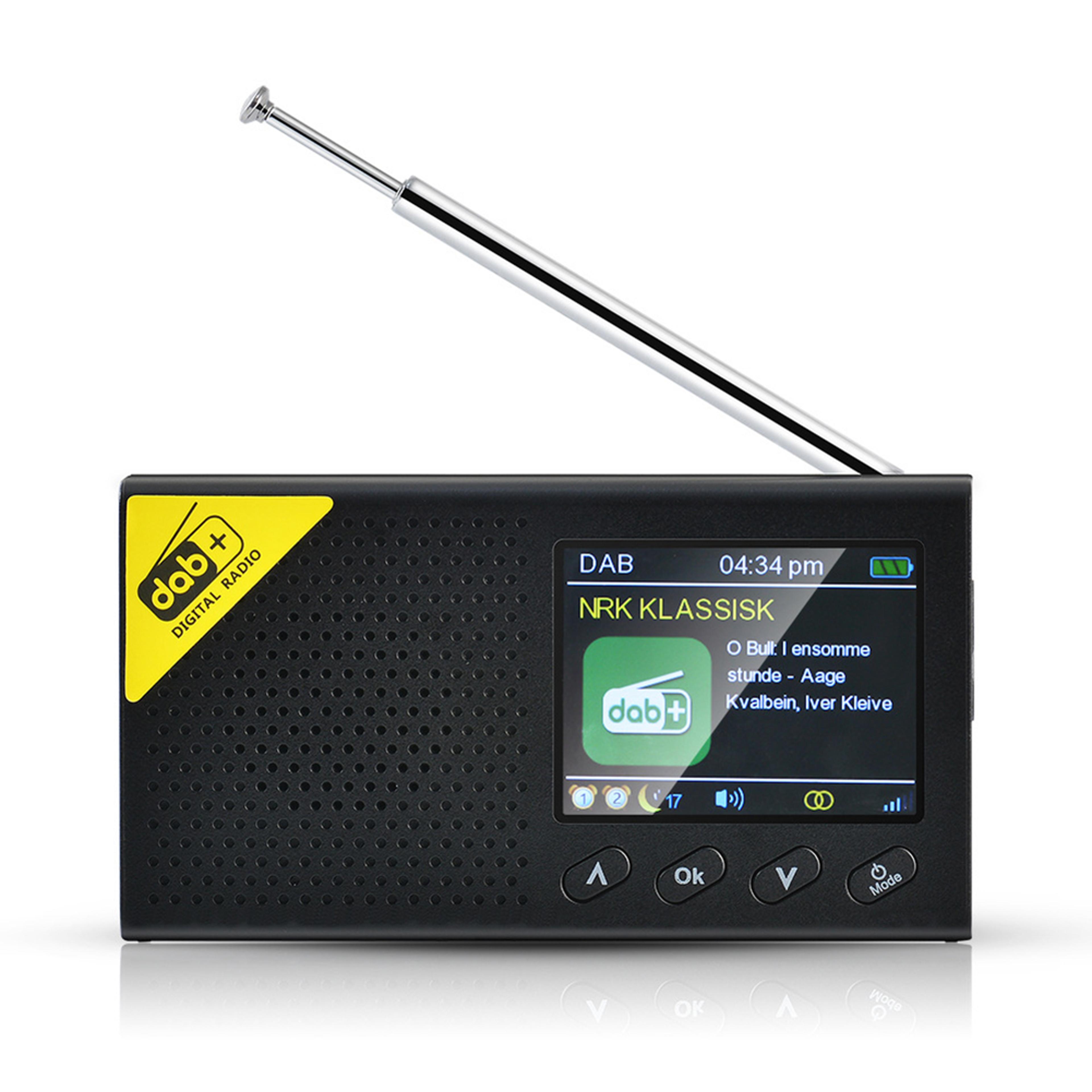 Portable Digital Radio With Bluetooth And LCD Display DAB FM Receiver For Home  Office 0