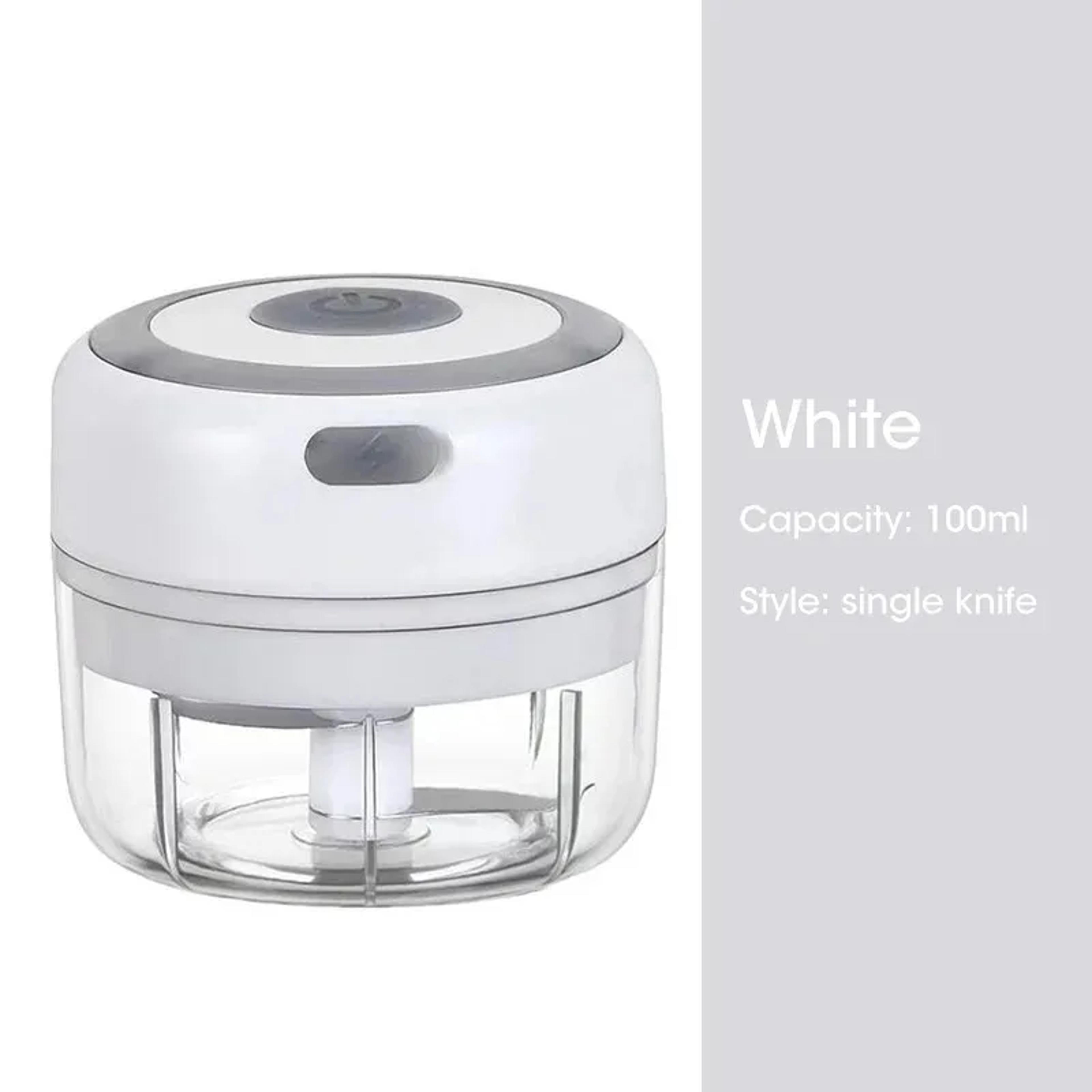Mini Electric Garlic Chopper USB Rechargeable Portable Food Processor 3