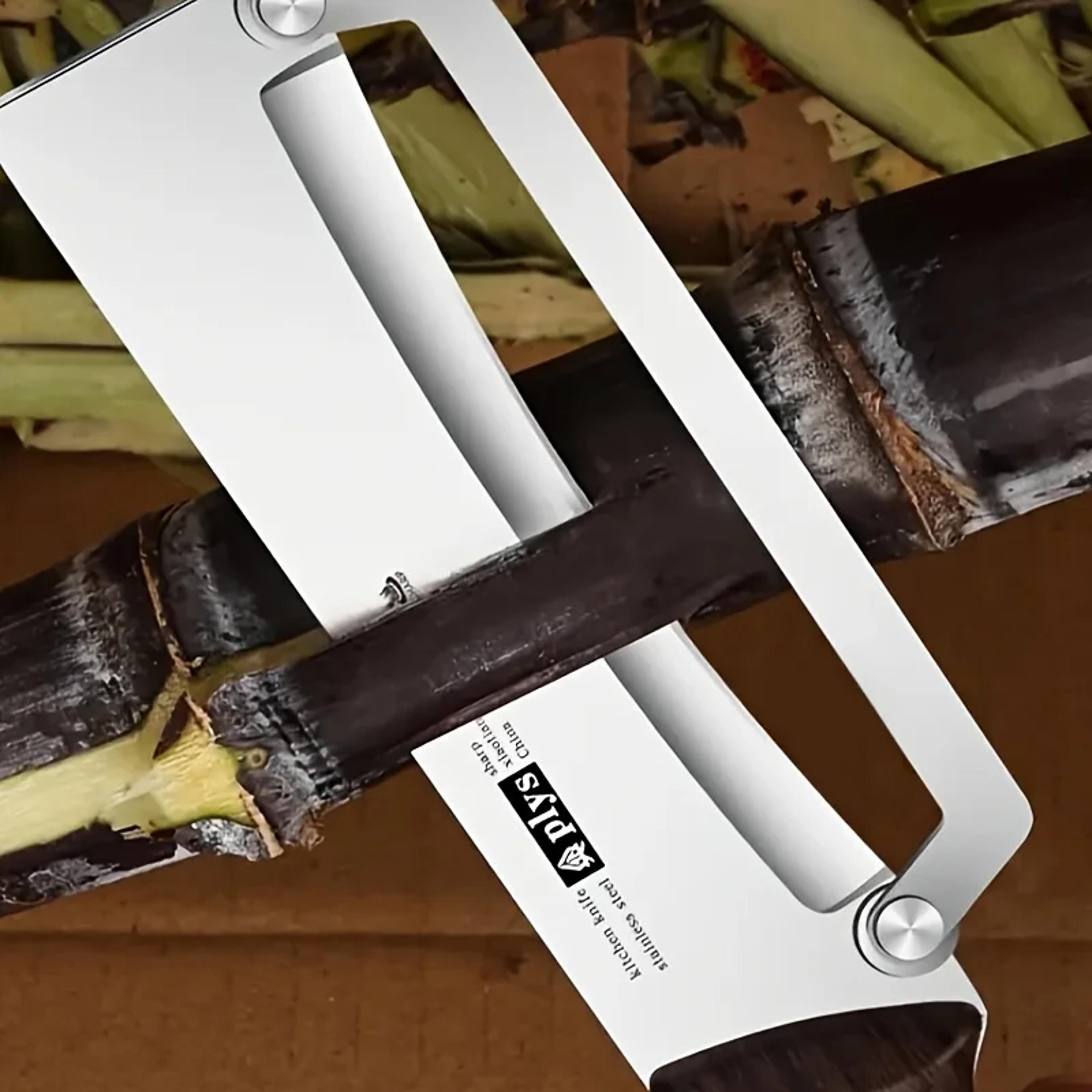 ergonomic stainless steel vegetable peeler with wooden handle for smooth kitchen prep