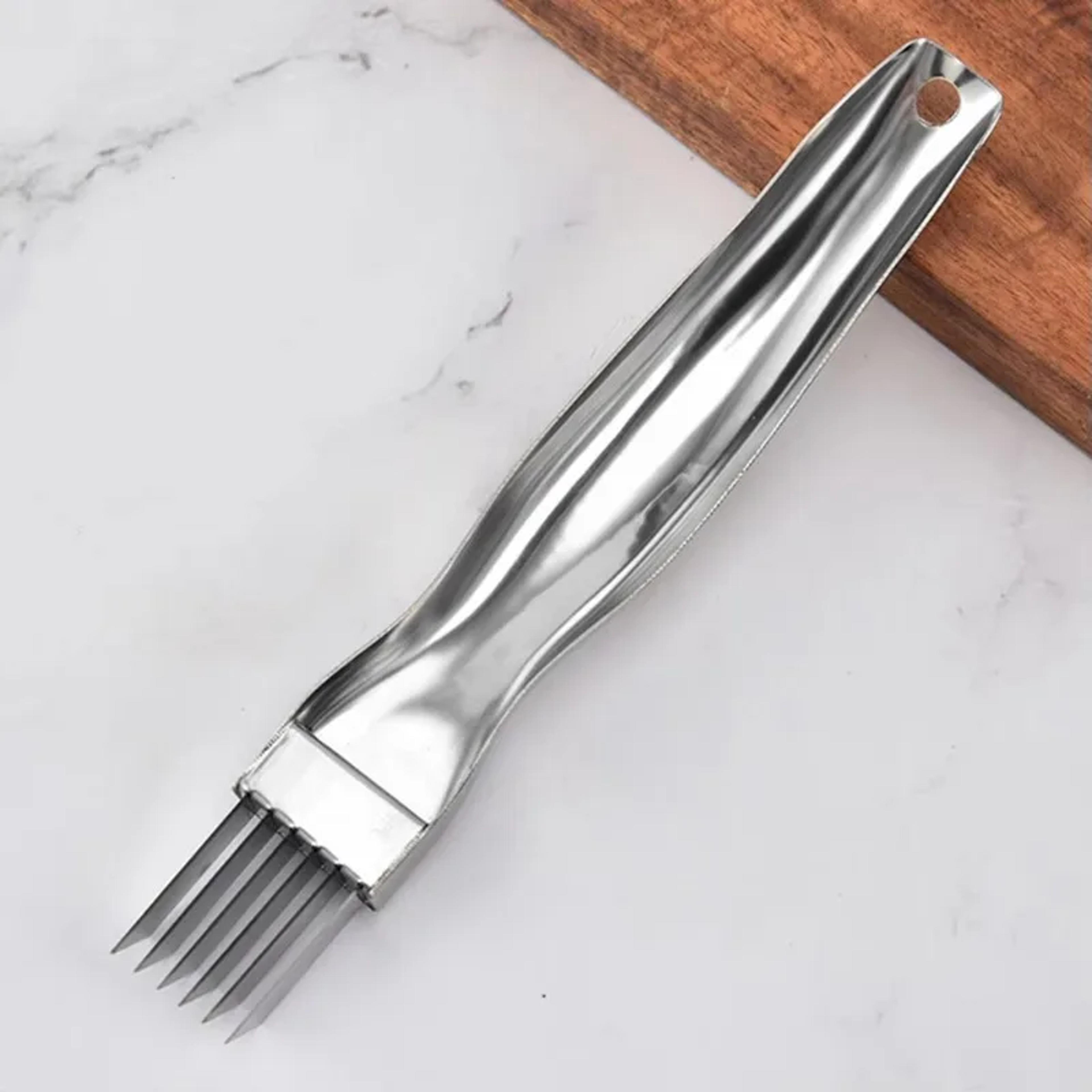 Manual Onion Cutter  Kitchen Vegetable Chopper Tool Easy Onion Slicer  Food Prep Cutter 4