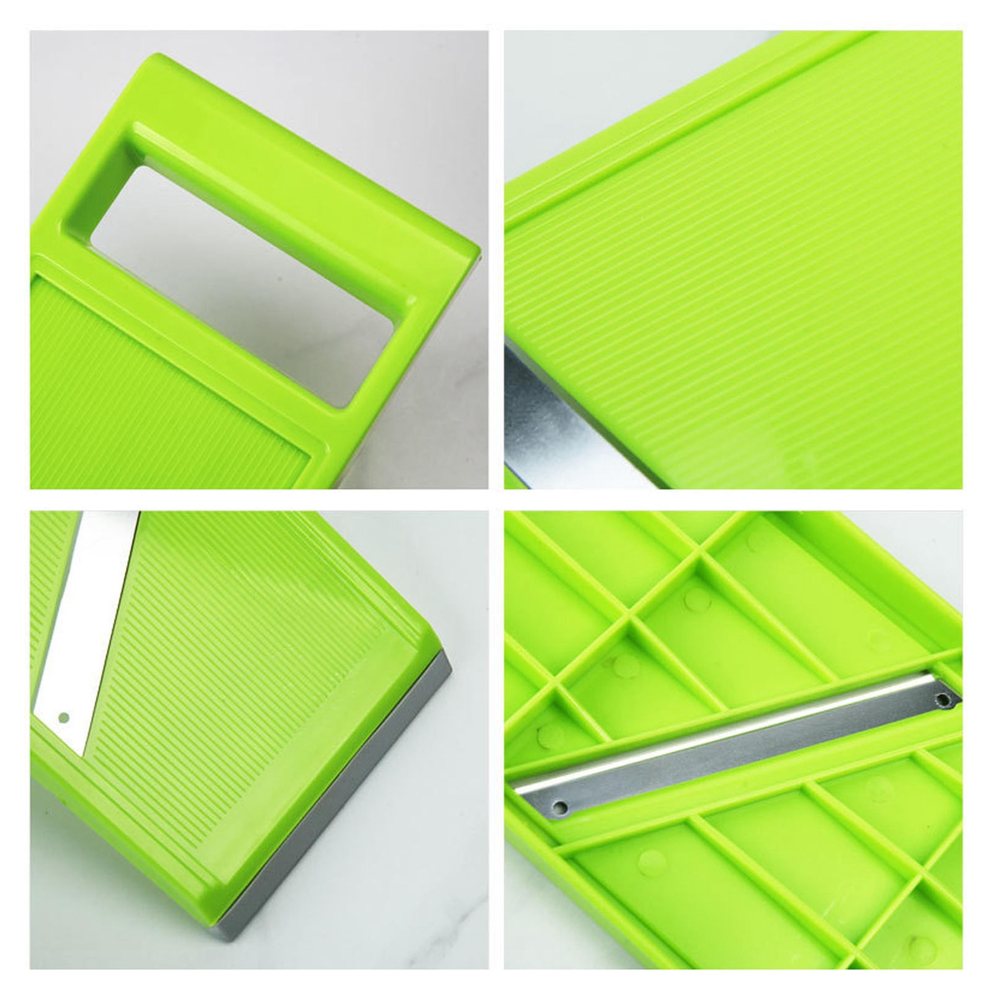 Handheld Vegetable Chip Maker  Handheld Vegetable Slicer Stainless Steel Kitchen Chopper With Ergon 5