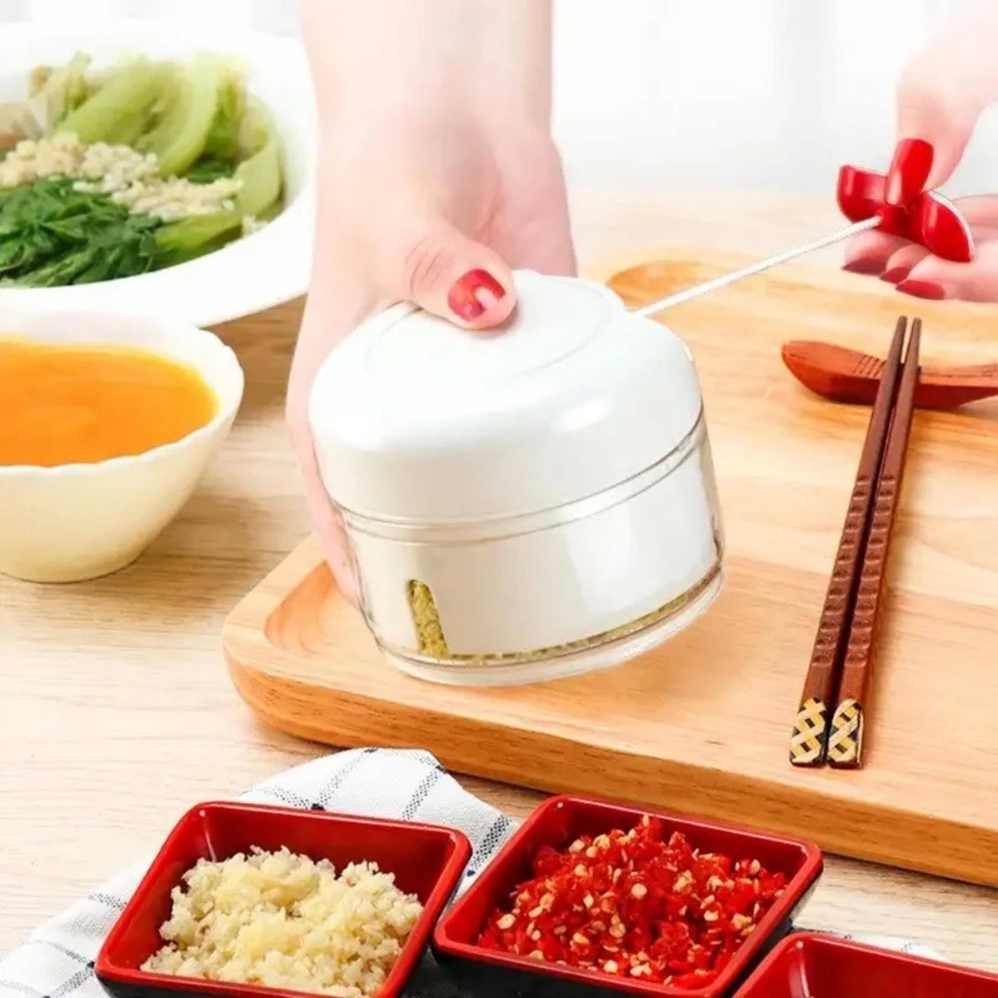 Manual Garlic Masher  Hand Pull Garlic Blender Easy Minced Garlic Kitchen Gadget 4