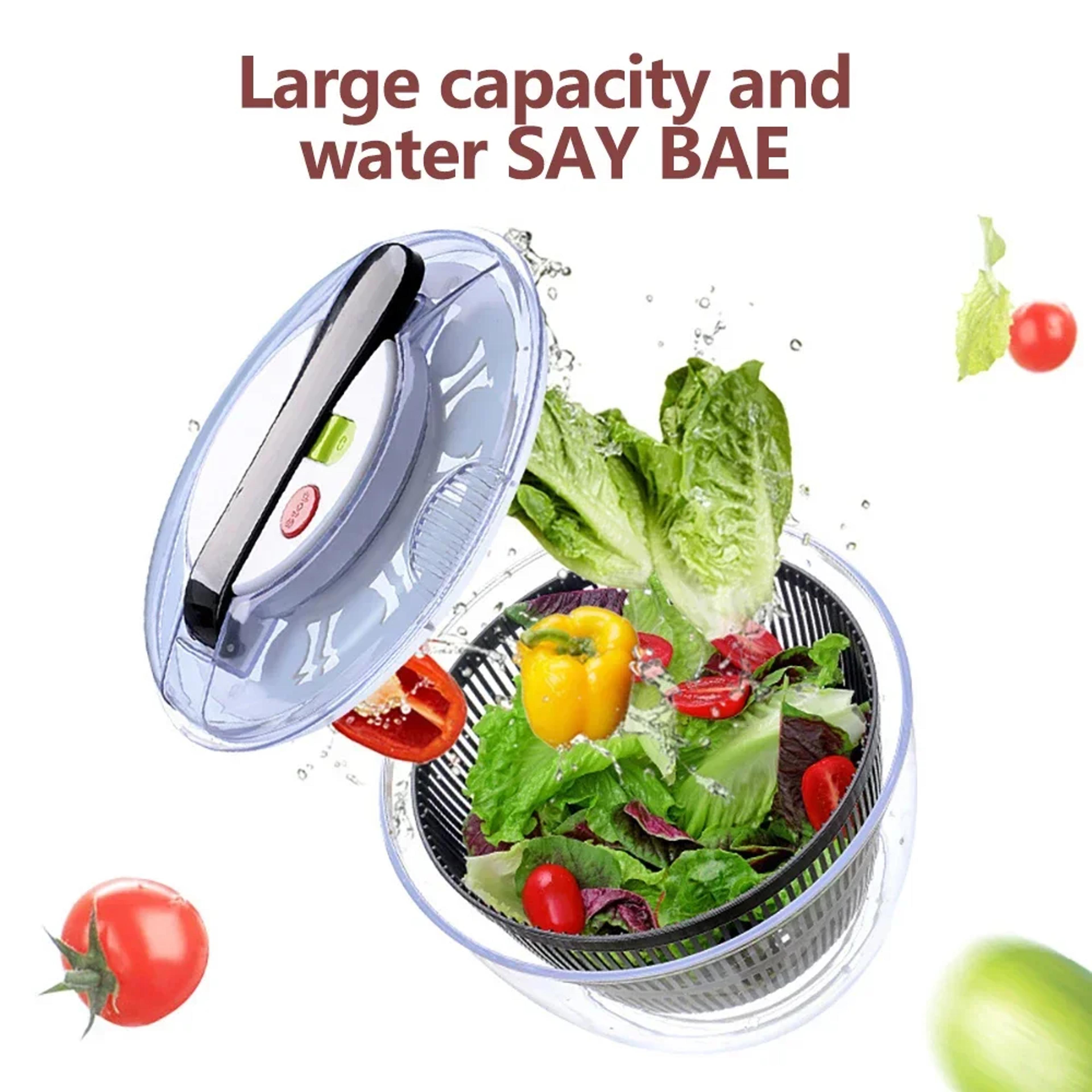 Multifunction Kitchen Salad Spinner  Vegetable Washer With Efficient Lettuce Dryer  Vegetable Dehyd 2