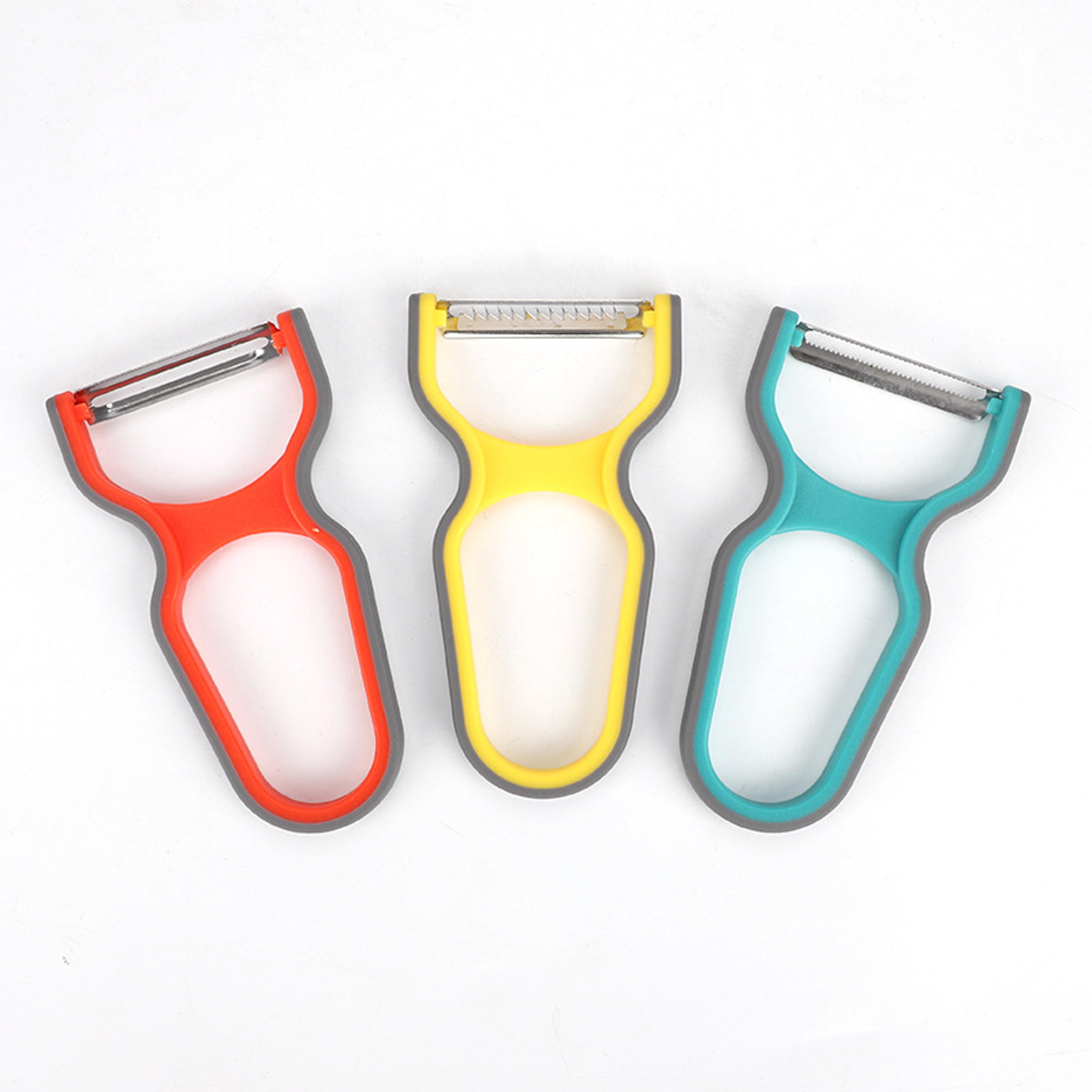 Stainless Steel Peeler  Vegetable Slicer Tool With Ergonomic Non Slip Handle 3