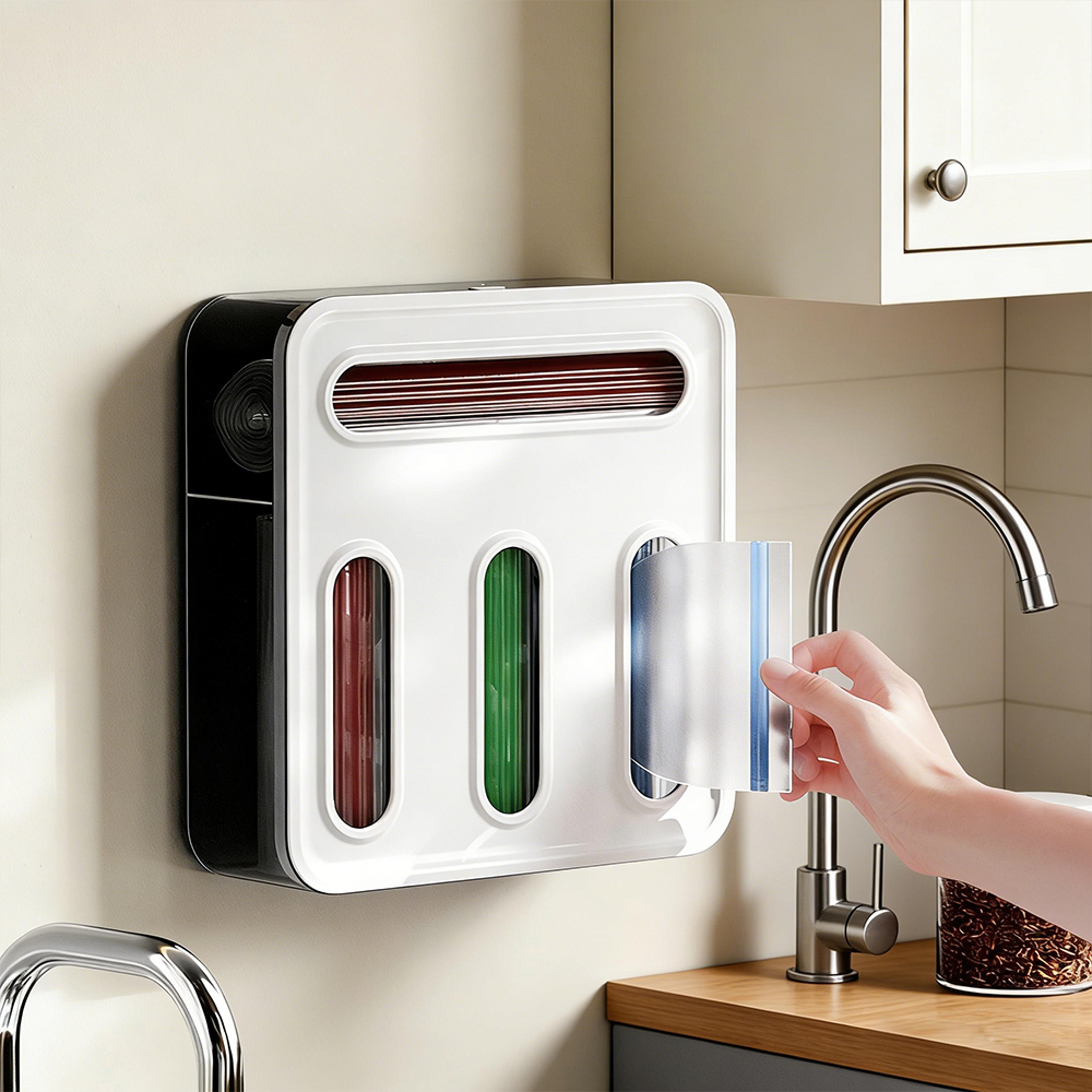 Compact Kitchen Storage Organizer Box Reusable Food Storage Container For Pantry  Home Organization 0