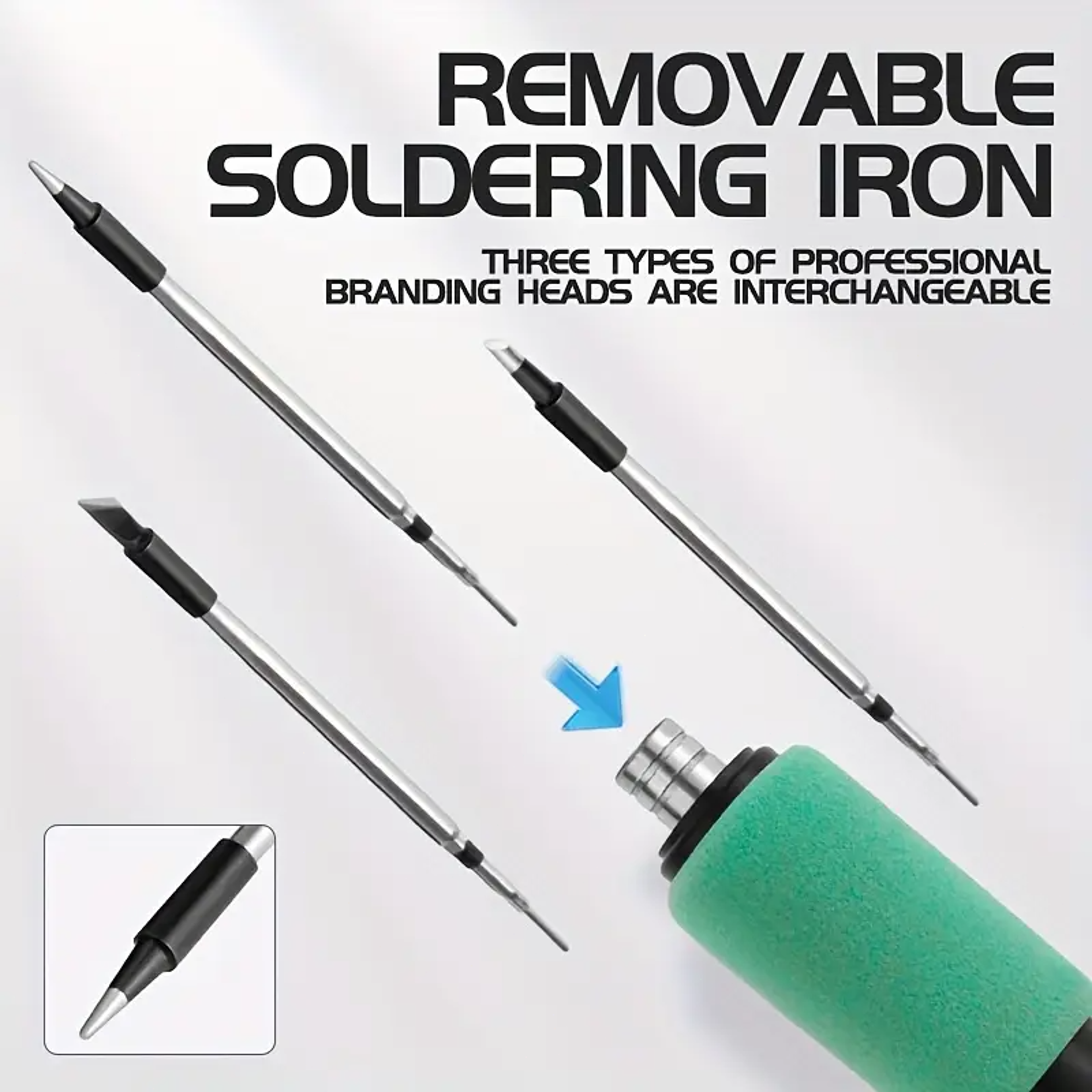 Portable Wireless USB Soldering Iron Kit Adjustable Temperature Mini Repair Tool 1