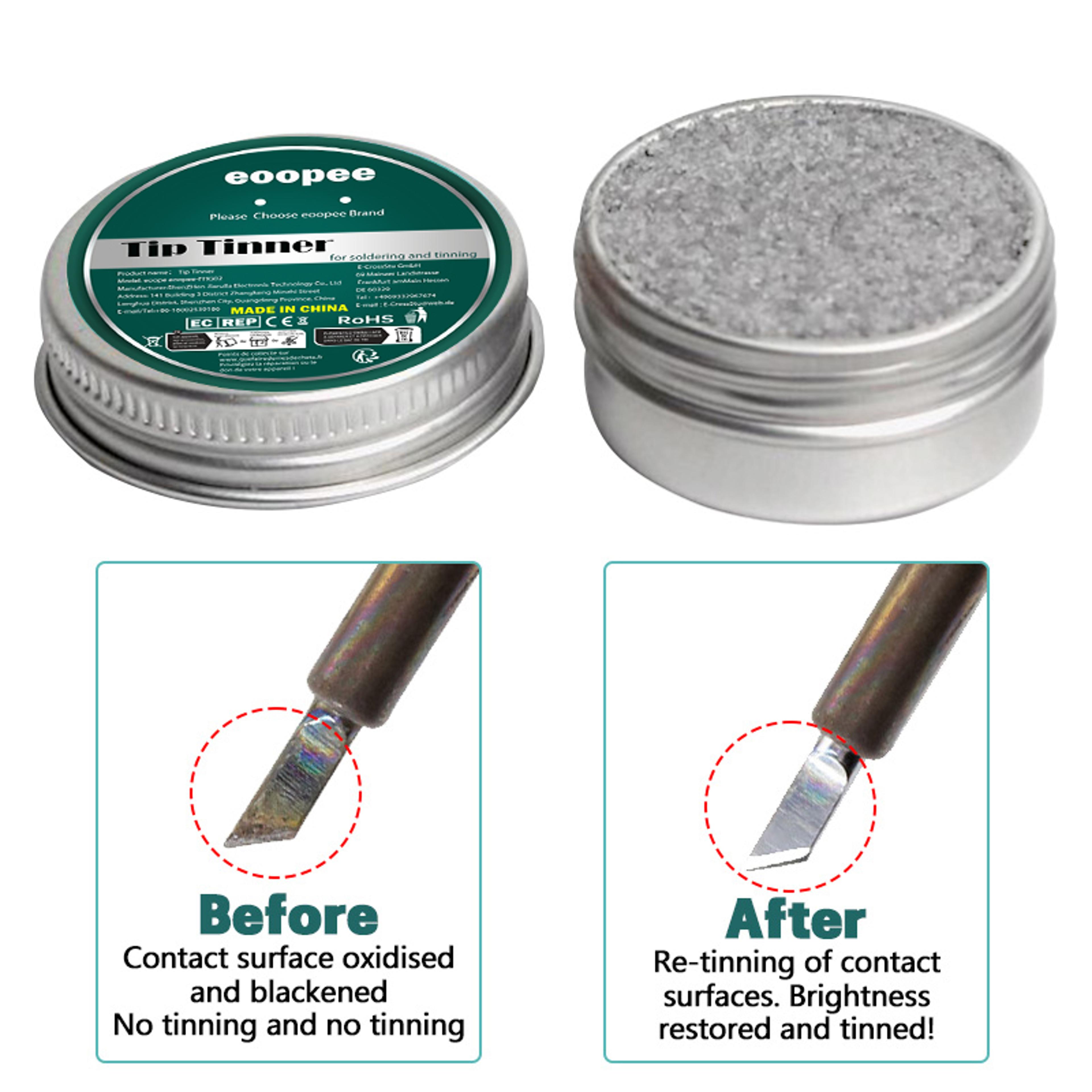Soldering Iron Tip Refresher Paste Lead Free Tip Cleaner  Activator 2