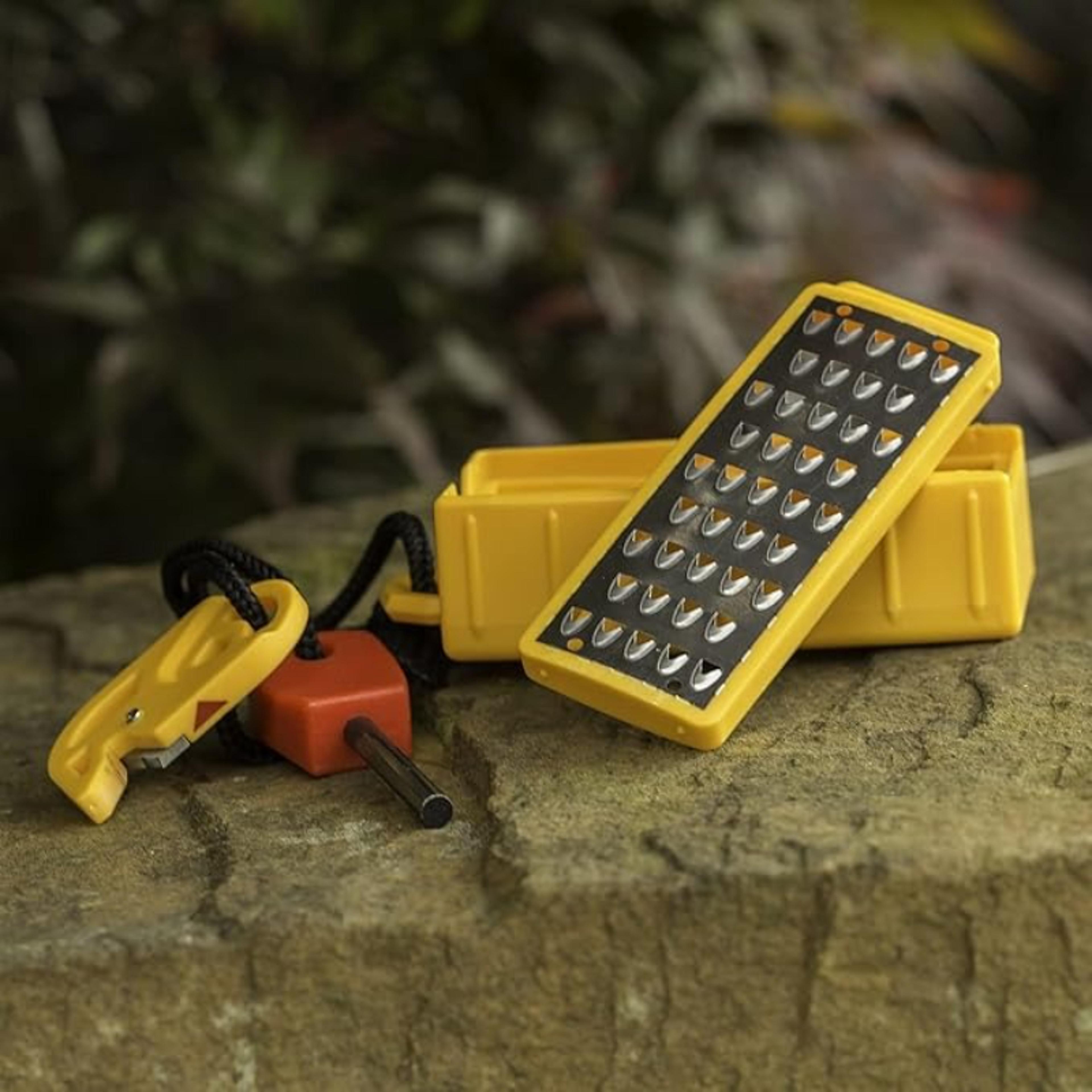 Lightweight Portable Tinder Maker Fire Starter Survival Tool For Camping  Emergency 1