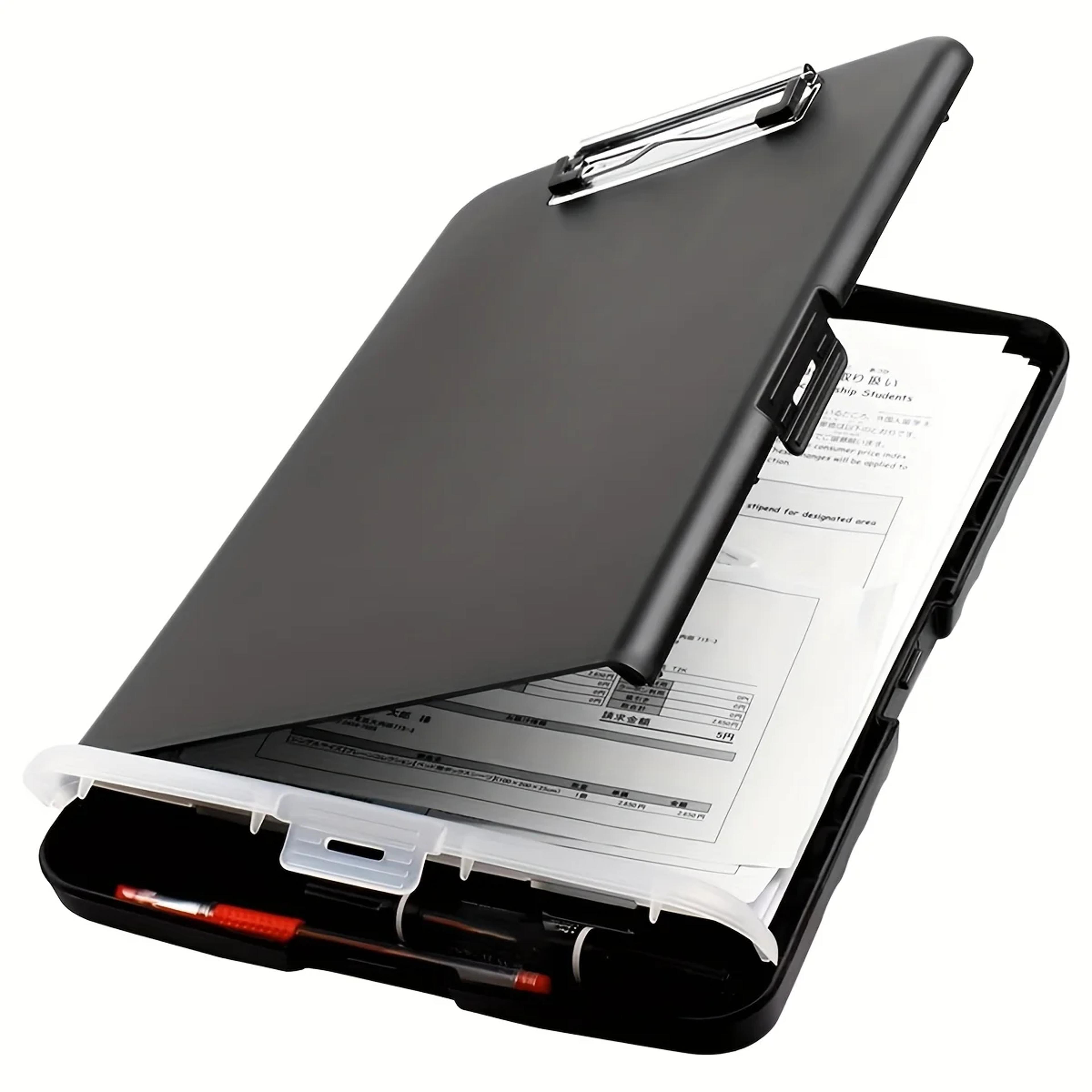 Document Organizer Box With Pen Slot  Desktop Writing Board Durable Desktop File Storage Box 4