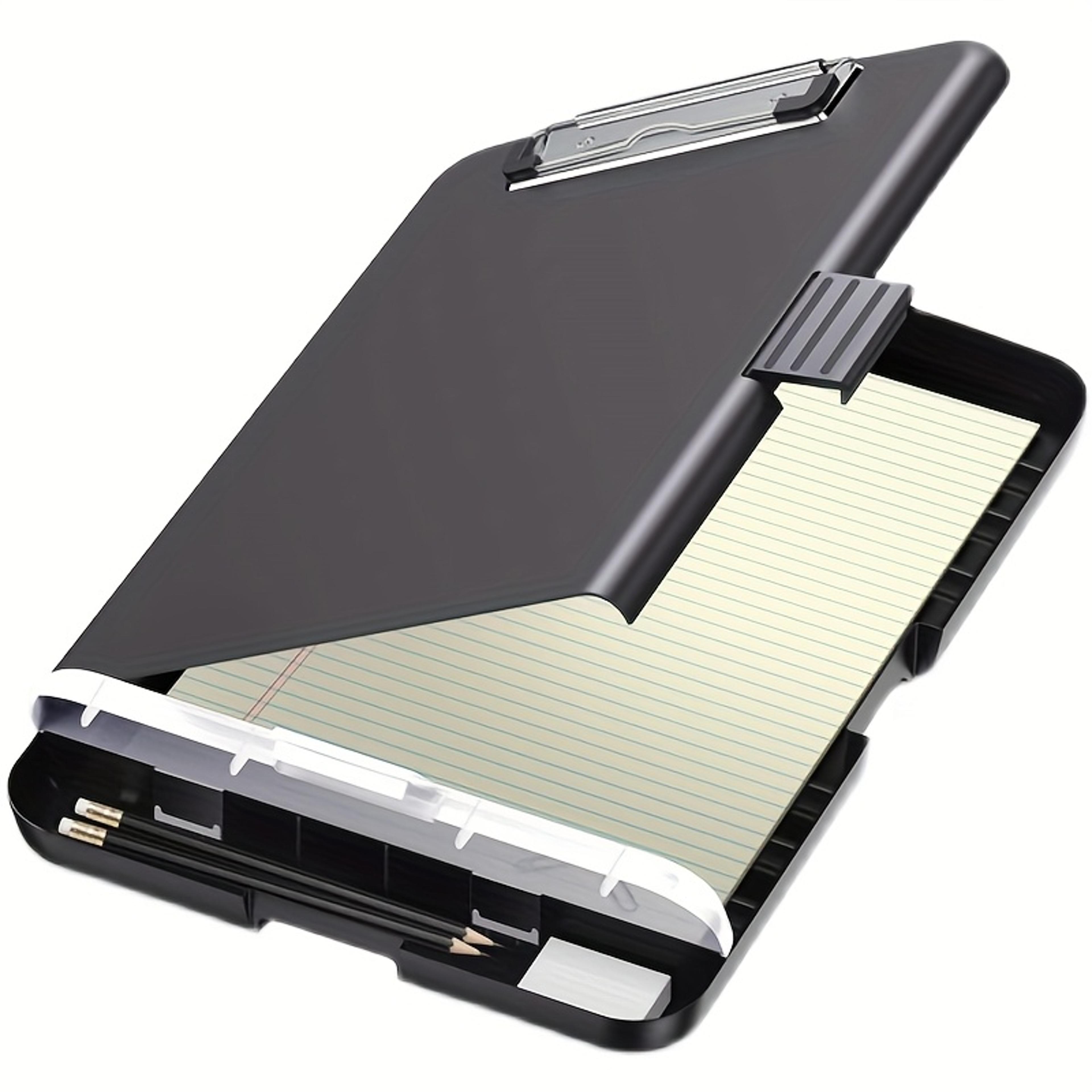 Document Organizer Box With Pen Slot  Desktop Writing Board Durable Desktop File Storage Box 0