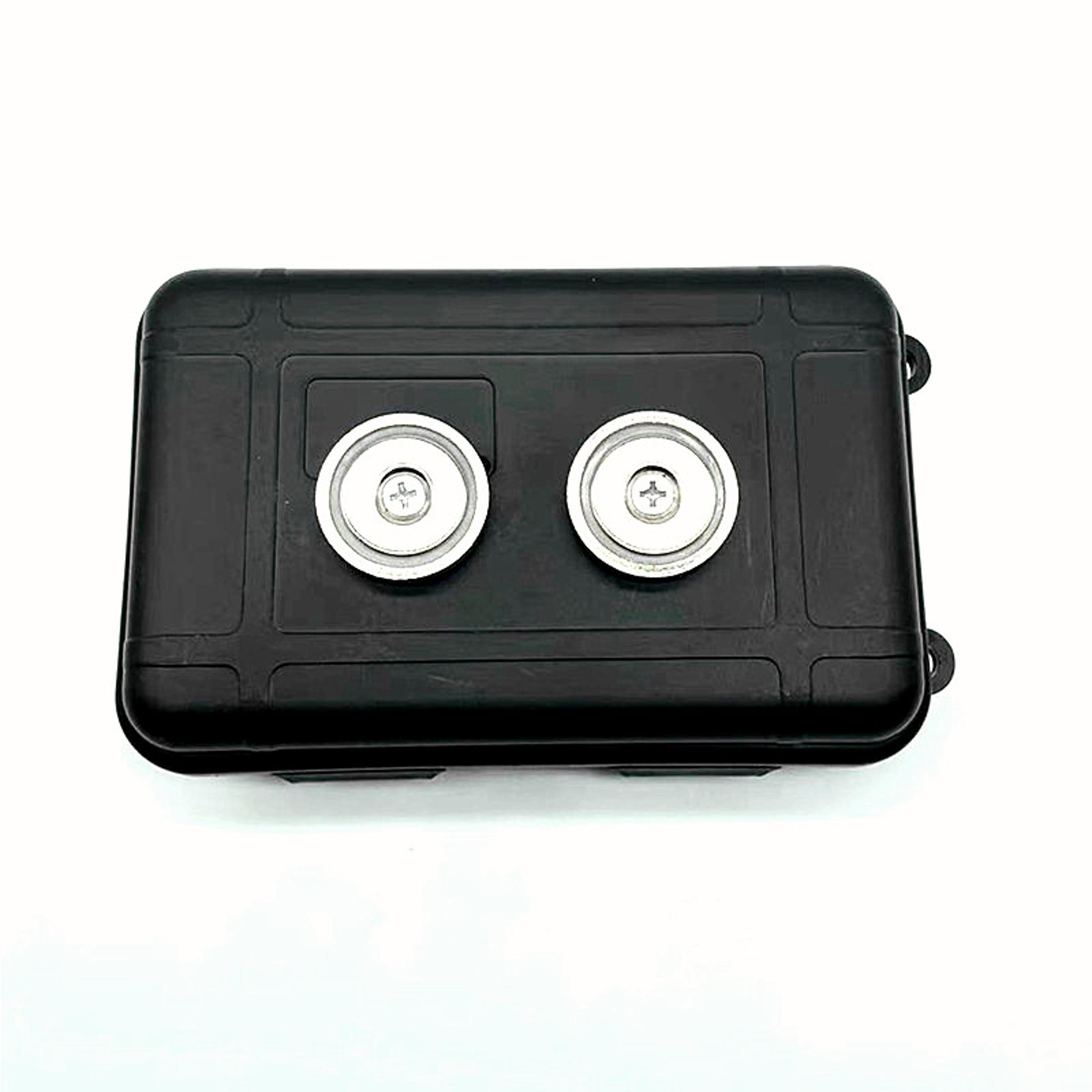 magnetic stash box waterproof hidden case with strong magnet for keys cash and valuables