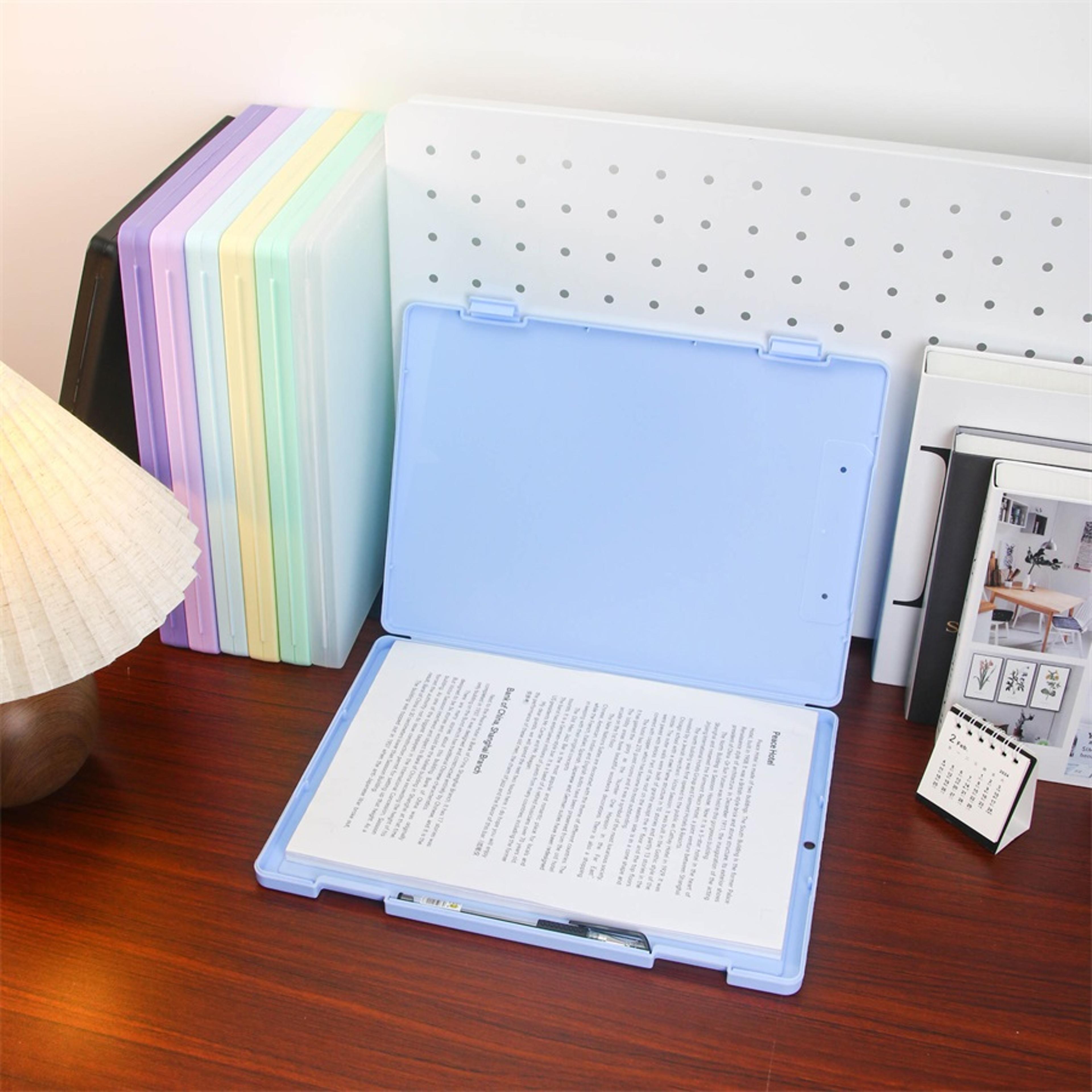 Large Capacity Document Storage Box For Students And Certificates Organizer Folder Case 8