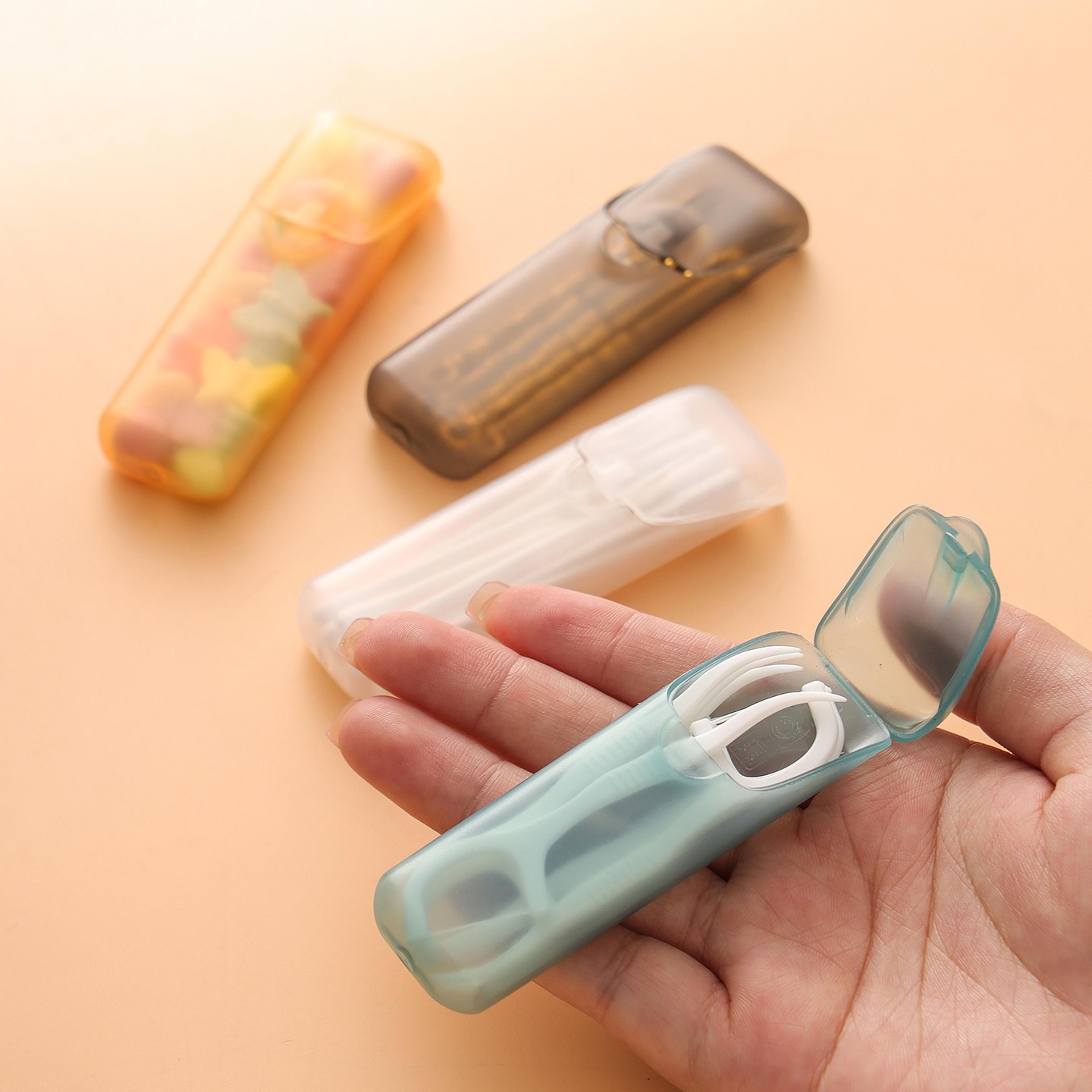 Portable Mini Travel Organizer Box Eco Friendly Pill Case  Small Storage Box 0