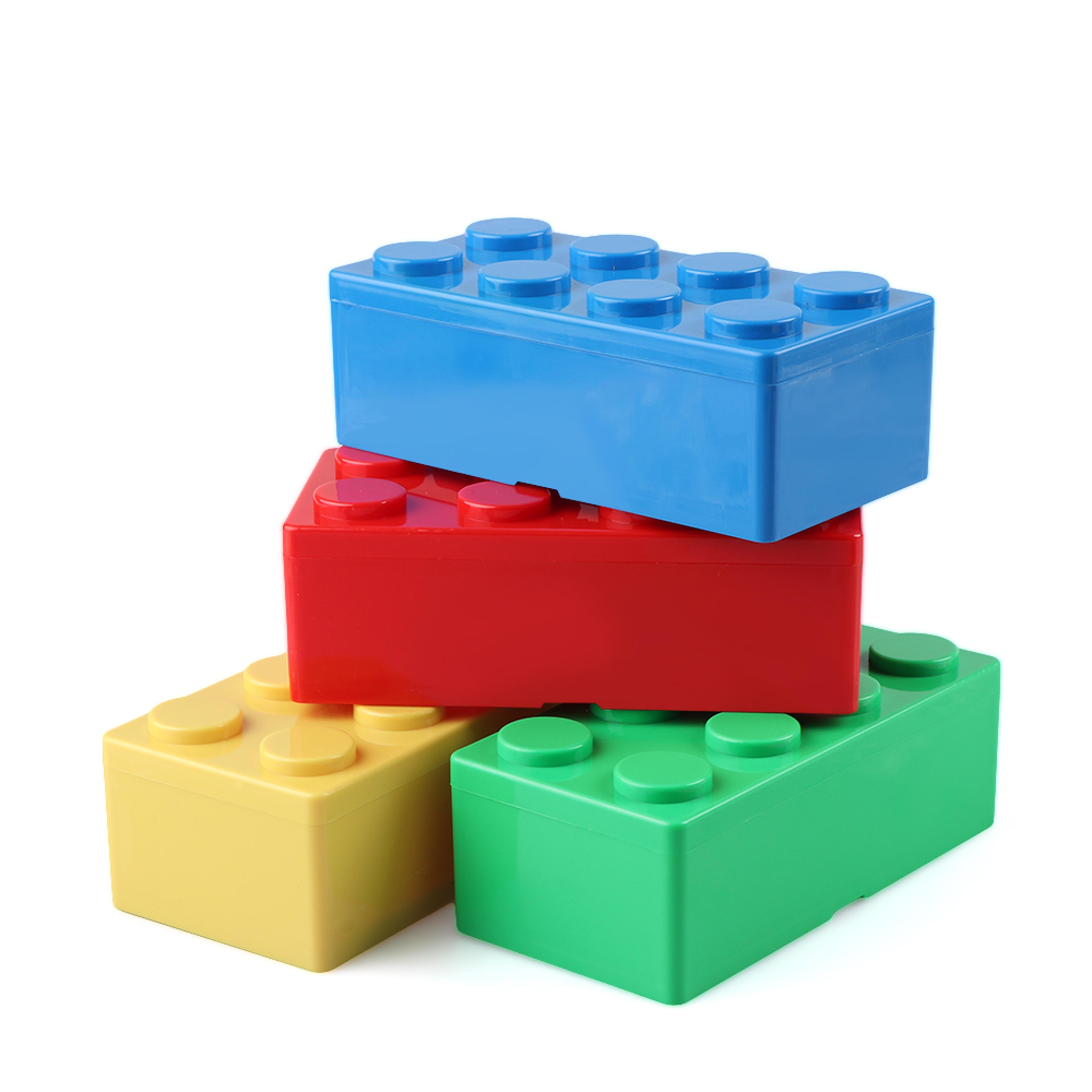 Stackable Storage Box Modular Desk Organizer Box Plastic Storage Bins For Office And Home 7