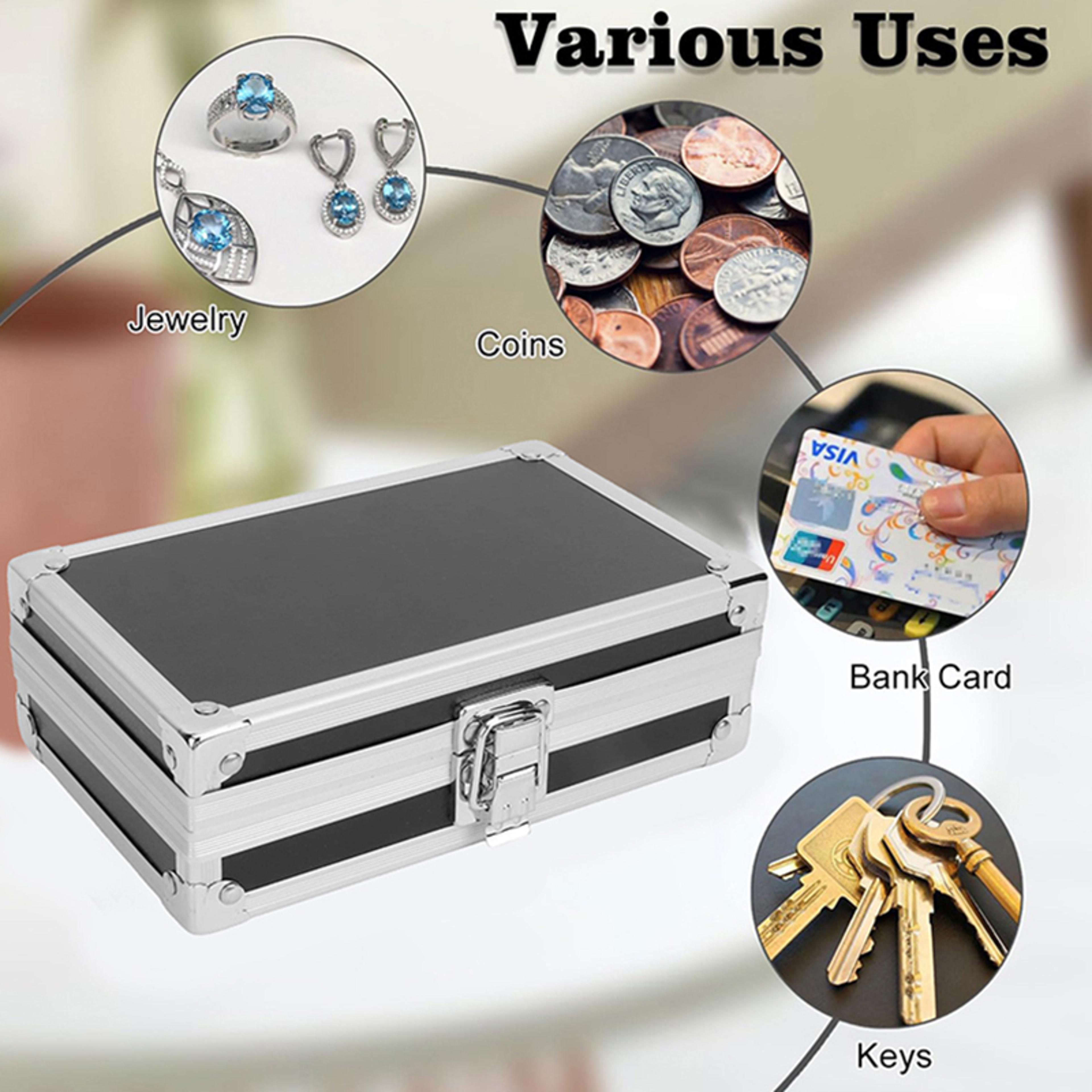 Heavy Duty Portable Aluminum Storage Tool  Equipment Case 4