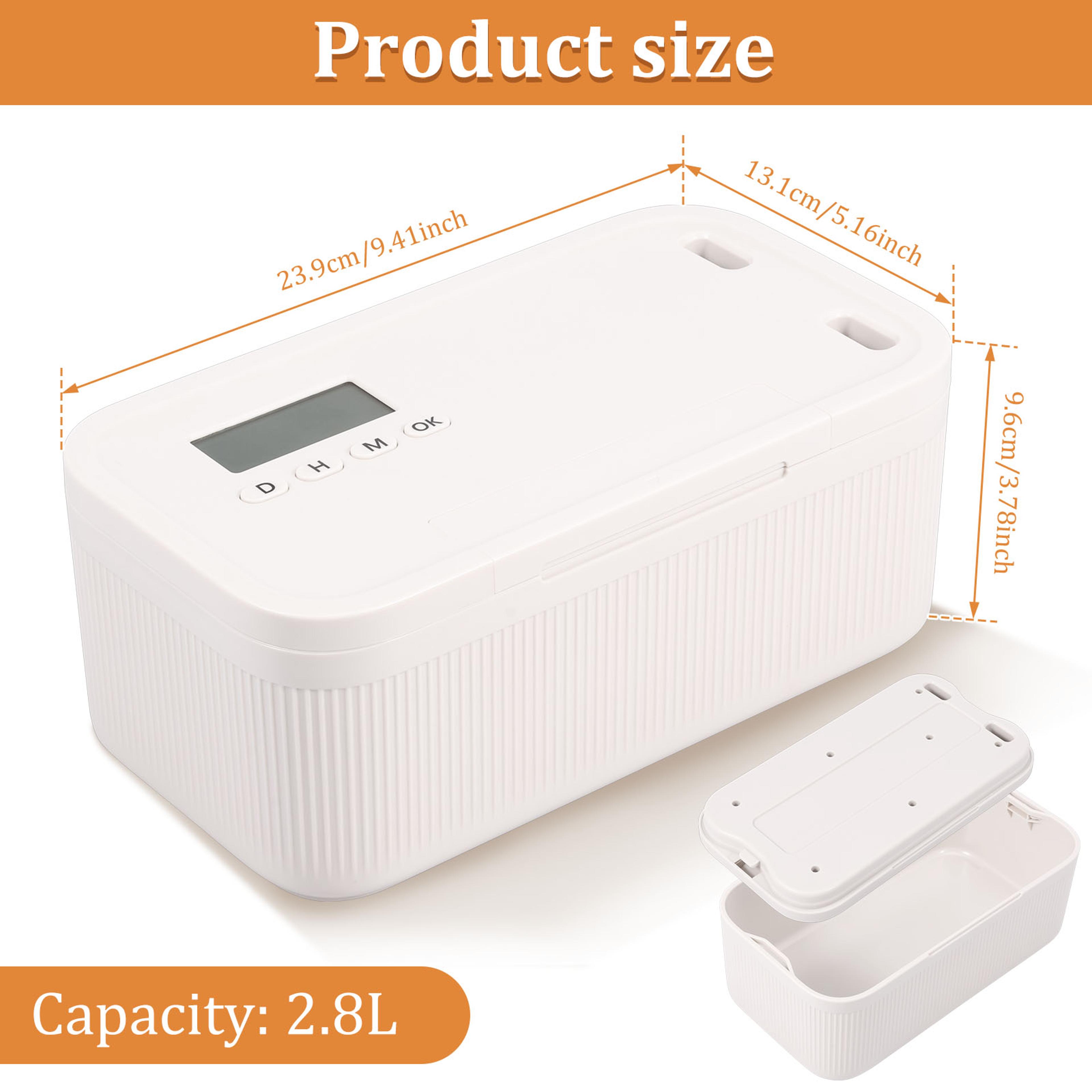 Smart Timer Lock Box Secure Storage For Phones Cigarettes  Personal Items 4