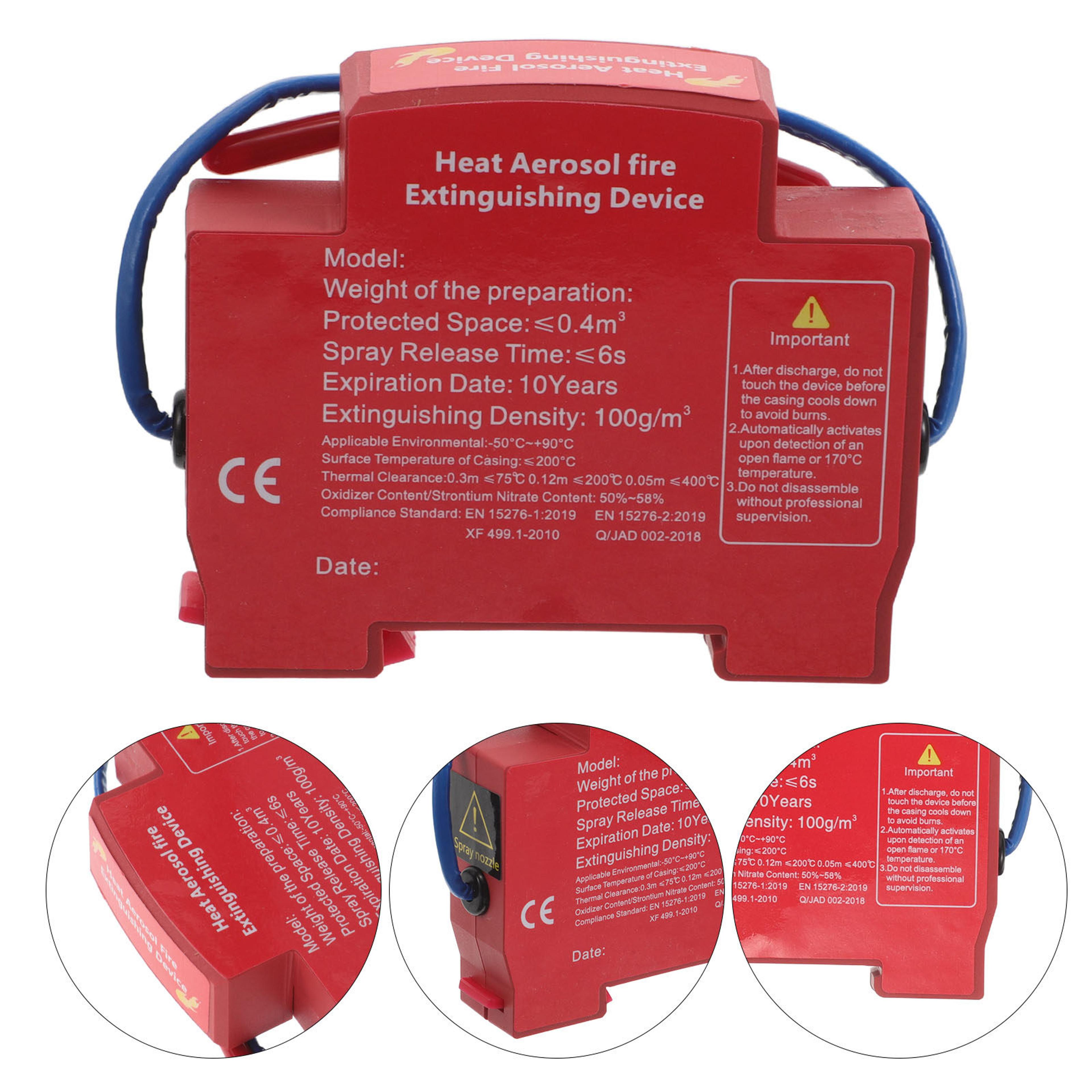 Car Fire Extinguisher Compact Engine  Home Safety Protection 4