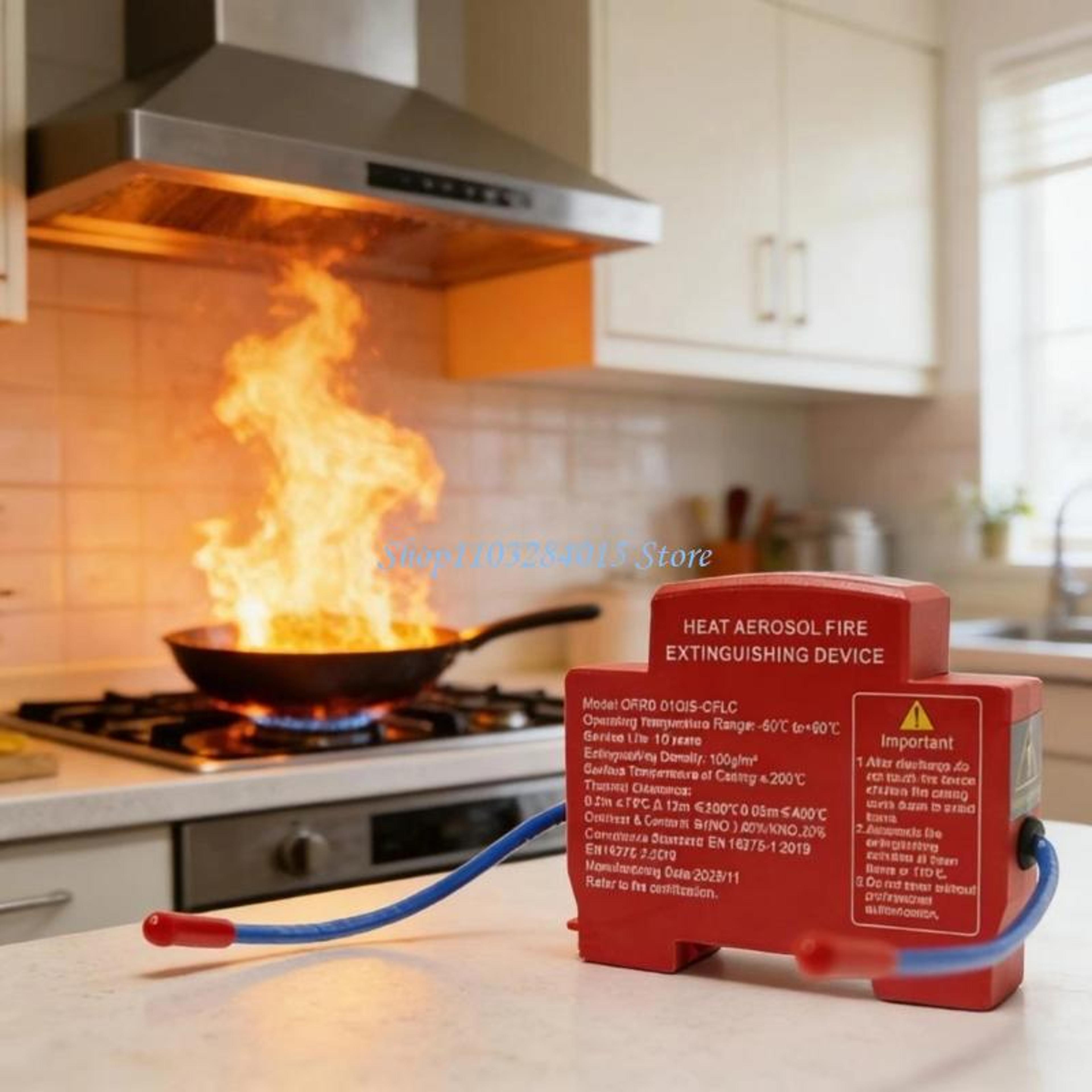 Compact Automatic Fire Extinguisher For Cabinets  Appliances 3