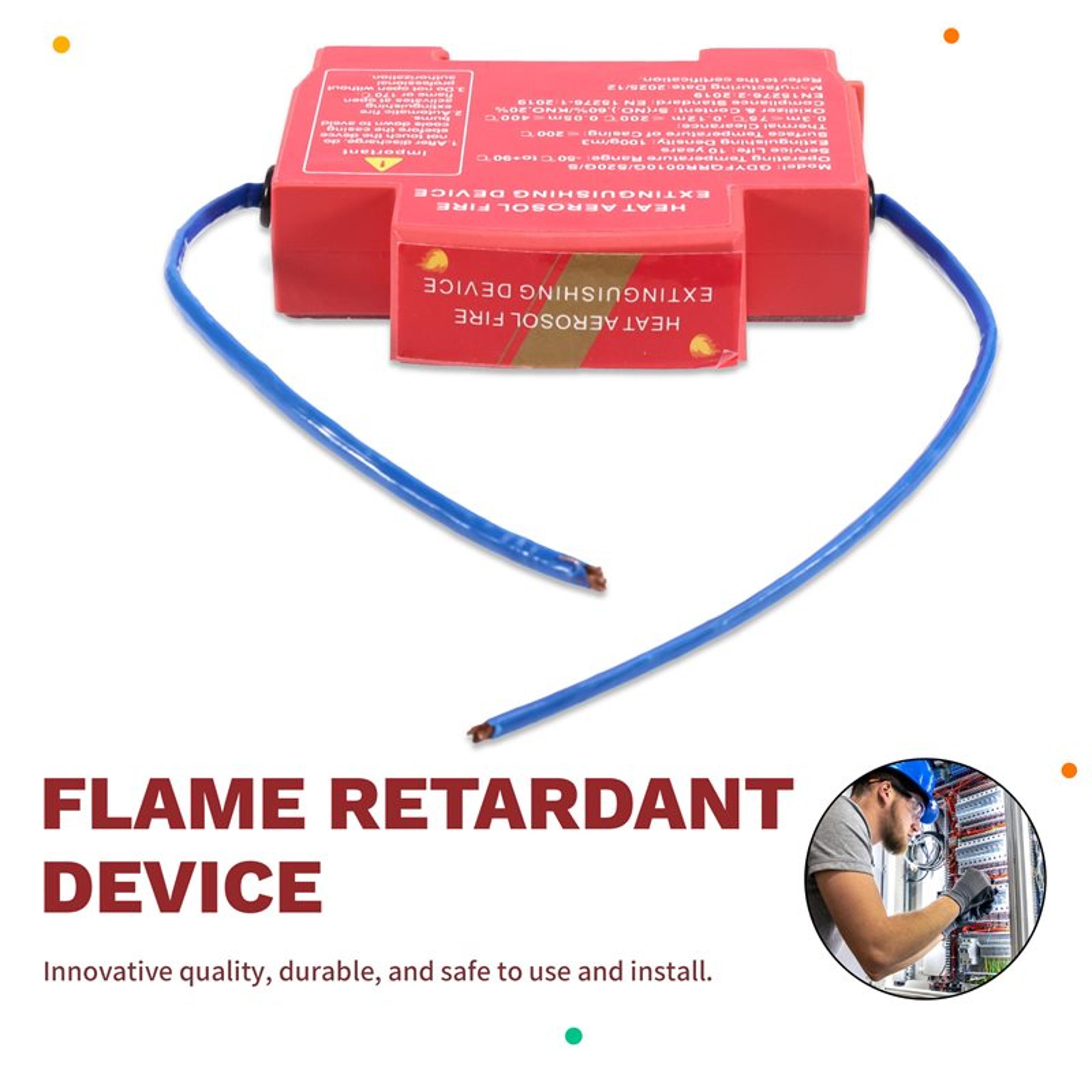 Compact DIN Rail Flame Retardant Distribution Box With Dual Line Protection 2