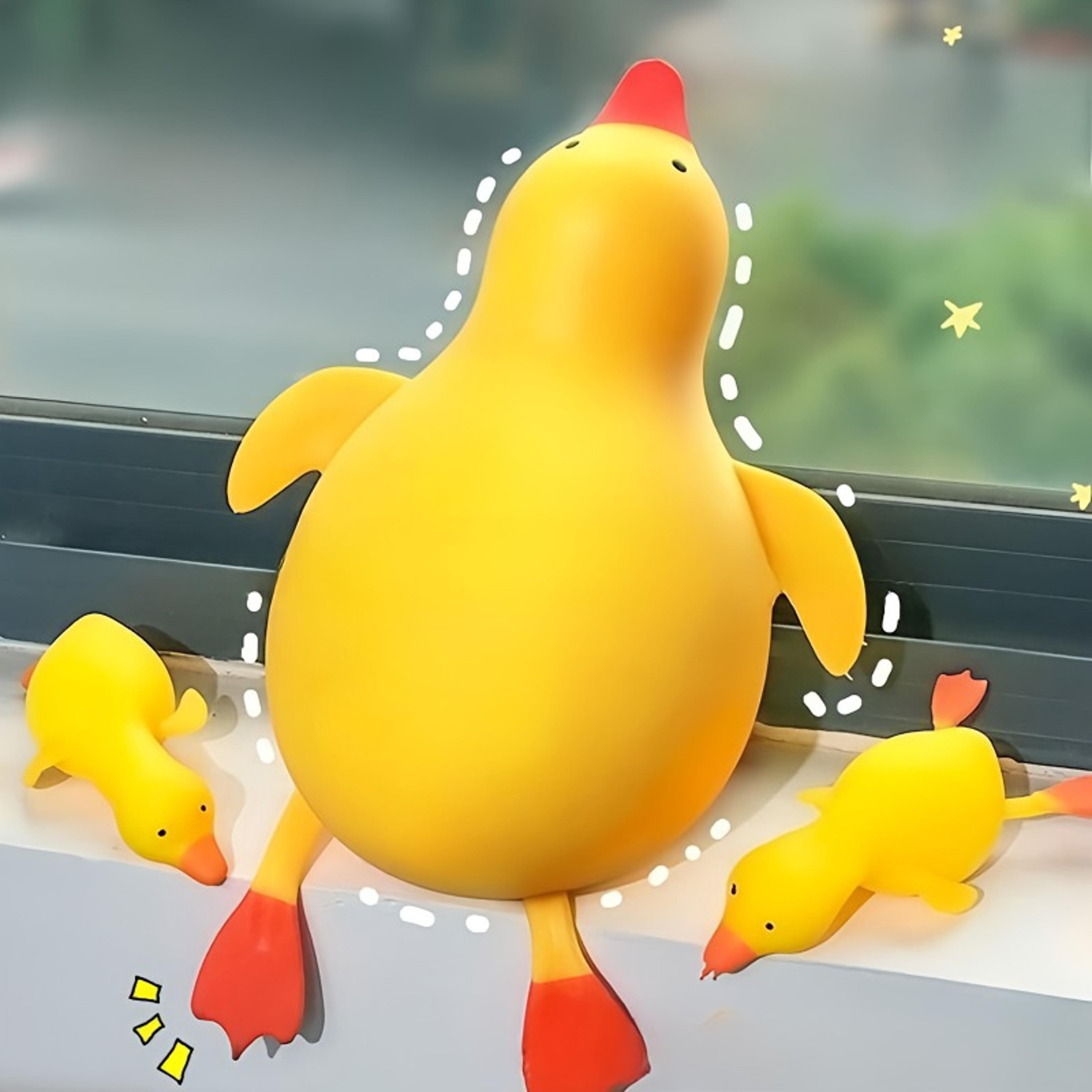 Squishy Fidget Duck Stress Relief Toy For Kids  Adults 7