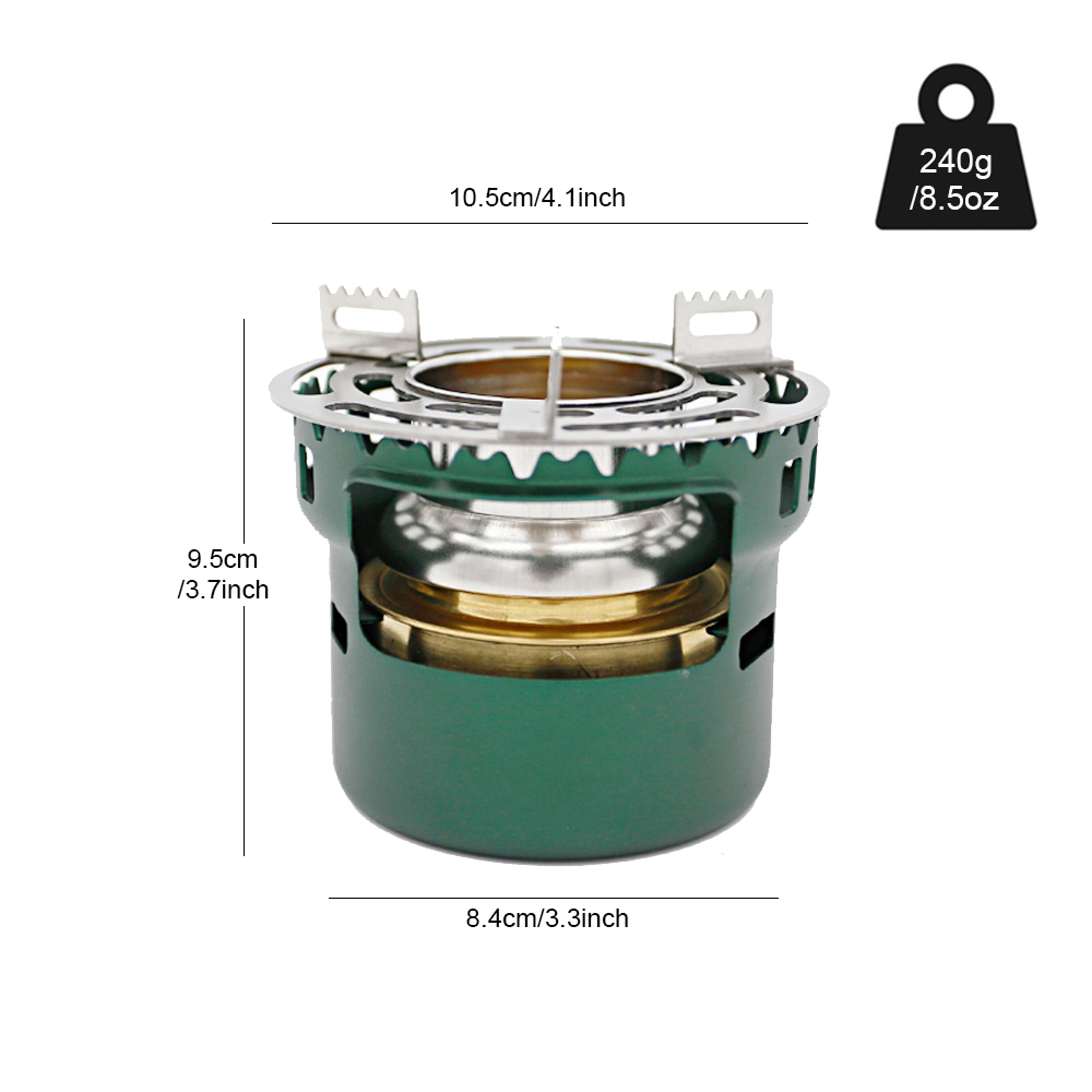 Portable Stove Burner With Windproof Design For Backpacking  Hiking 6