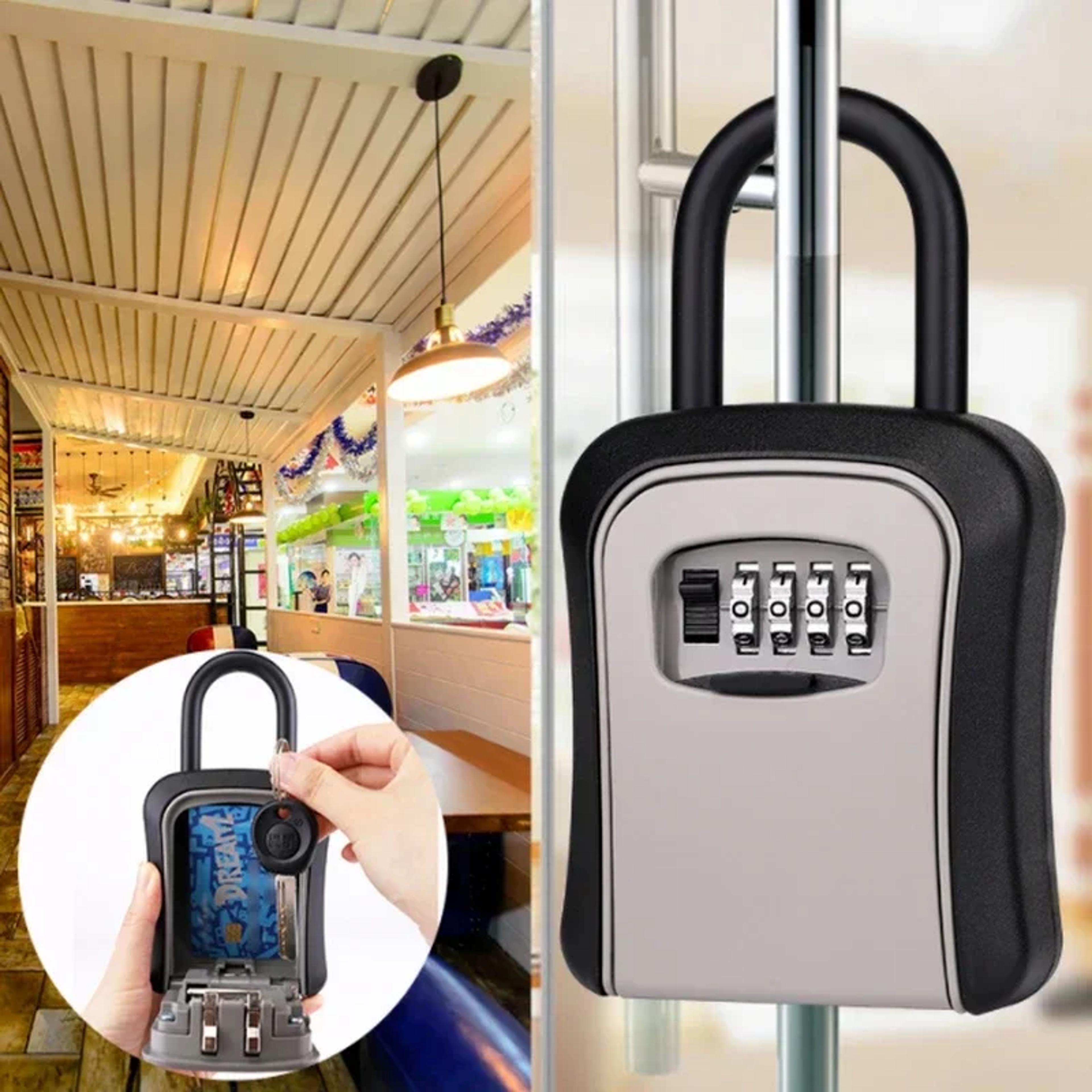 Wall Mounted Key Lock Box Outdoor Secure Code Safe For Home  Airbnb 6