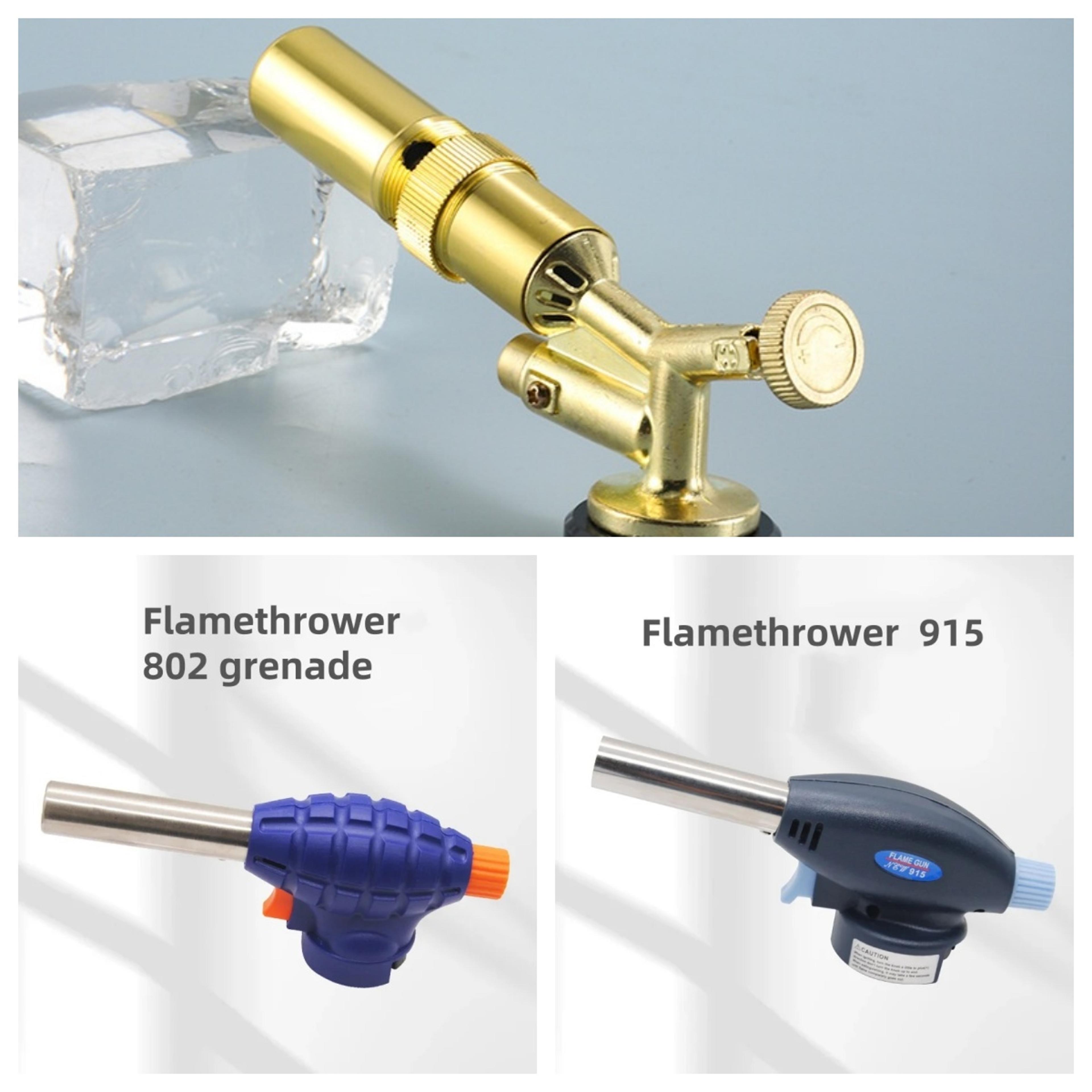 Butane Gas Torch With Adjustable Flame For Cooking BBQ  Outdoor Welding 3