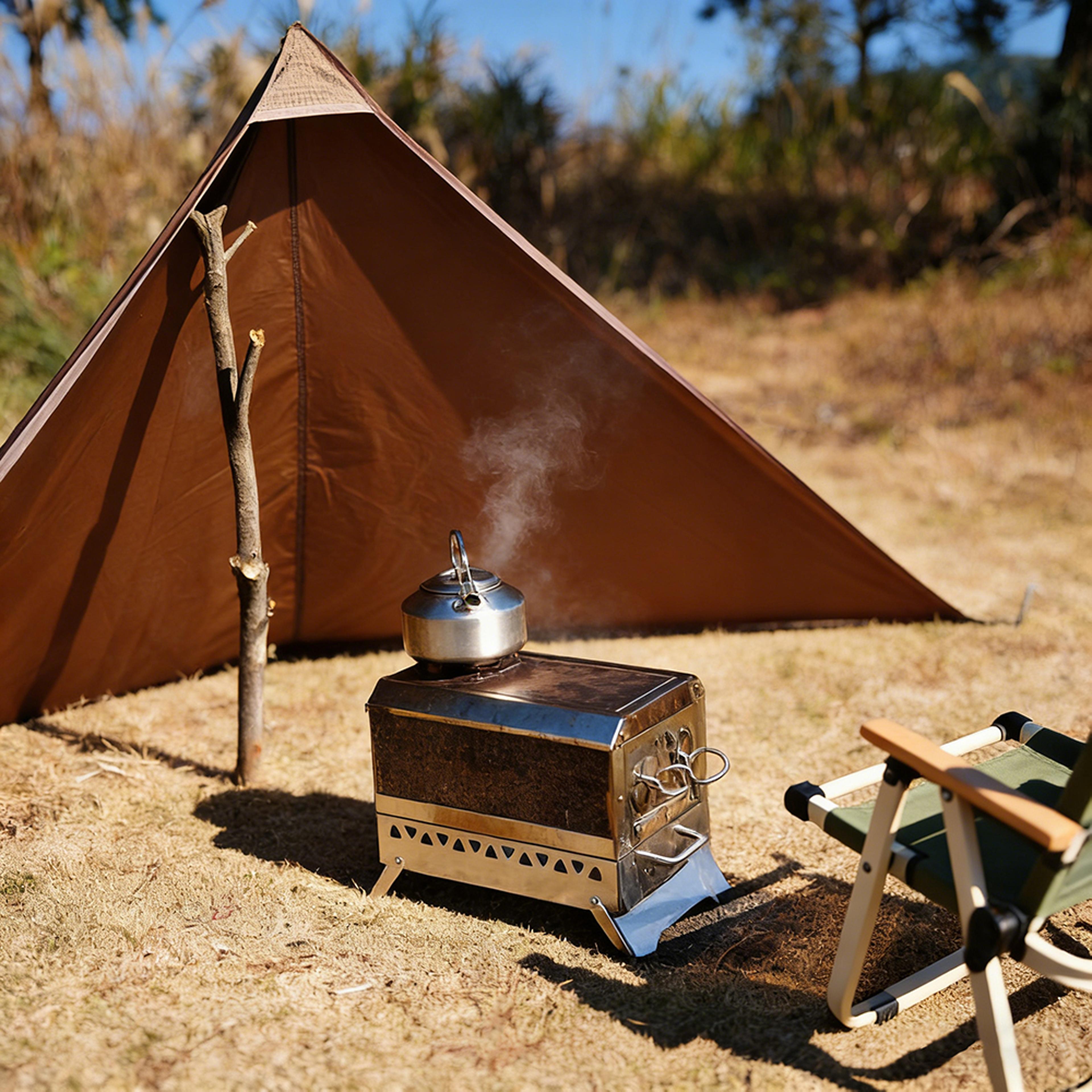 Portable Camping Stove Windscreen Wind Shield For Outdoor Cooking And BBQ Protection 0