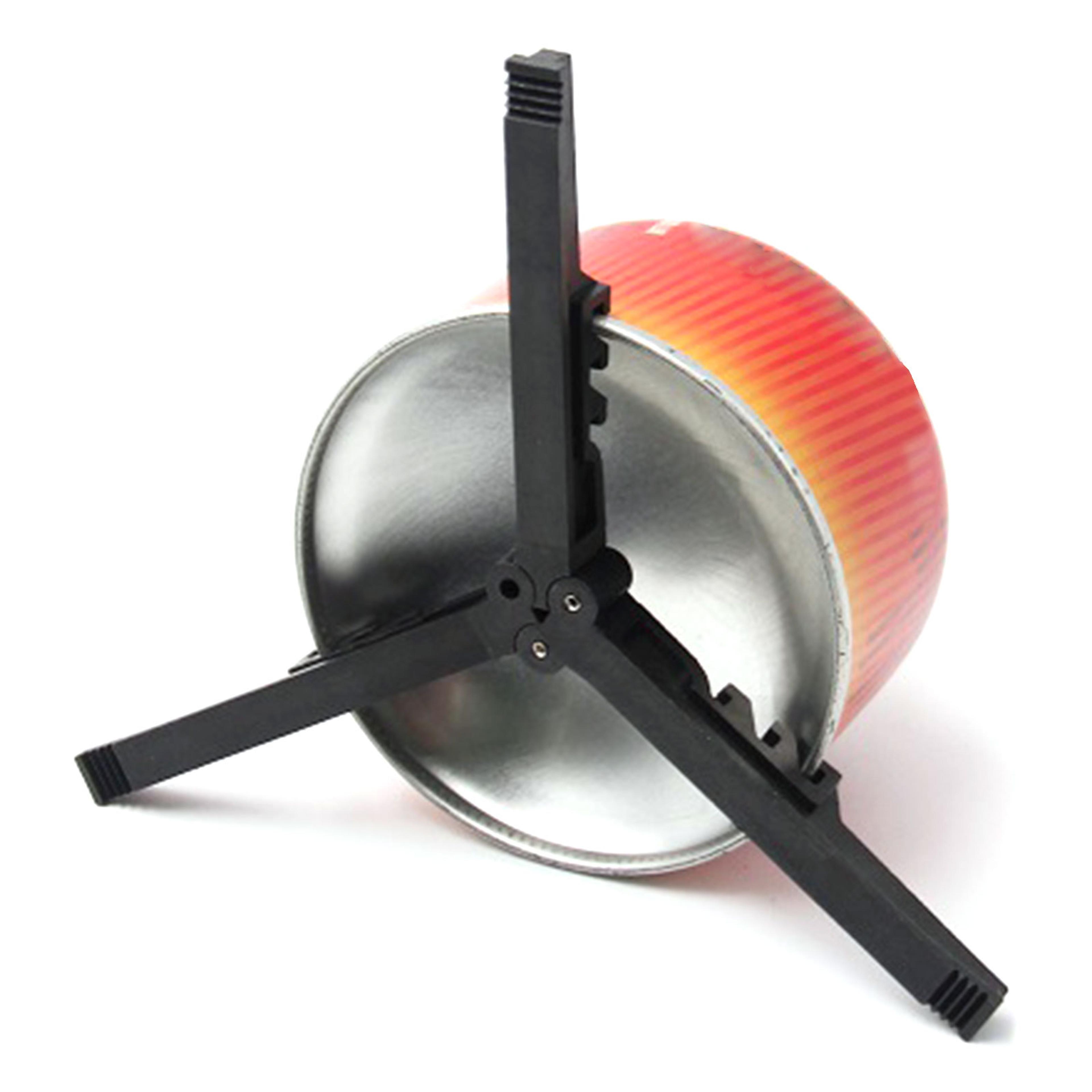 Foldable Camping Stove Stabilizer Gas Canister Tripod Base For Safe Outdoor Cooking 0