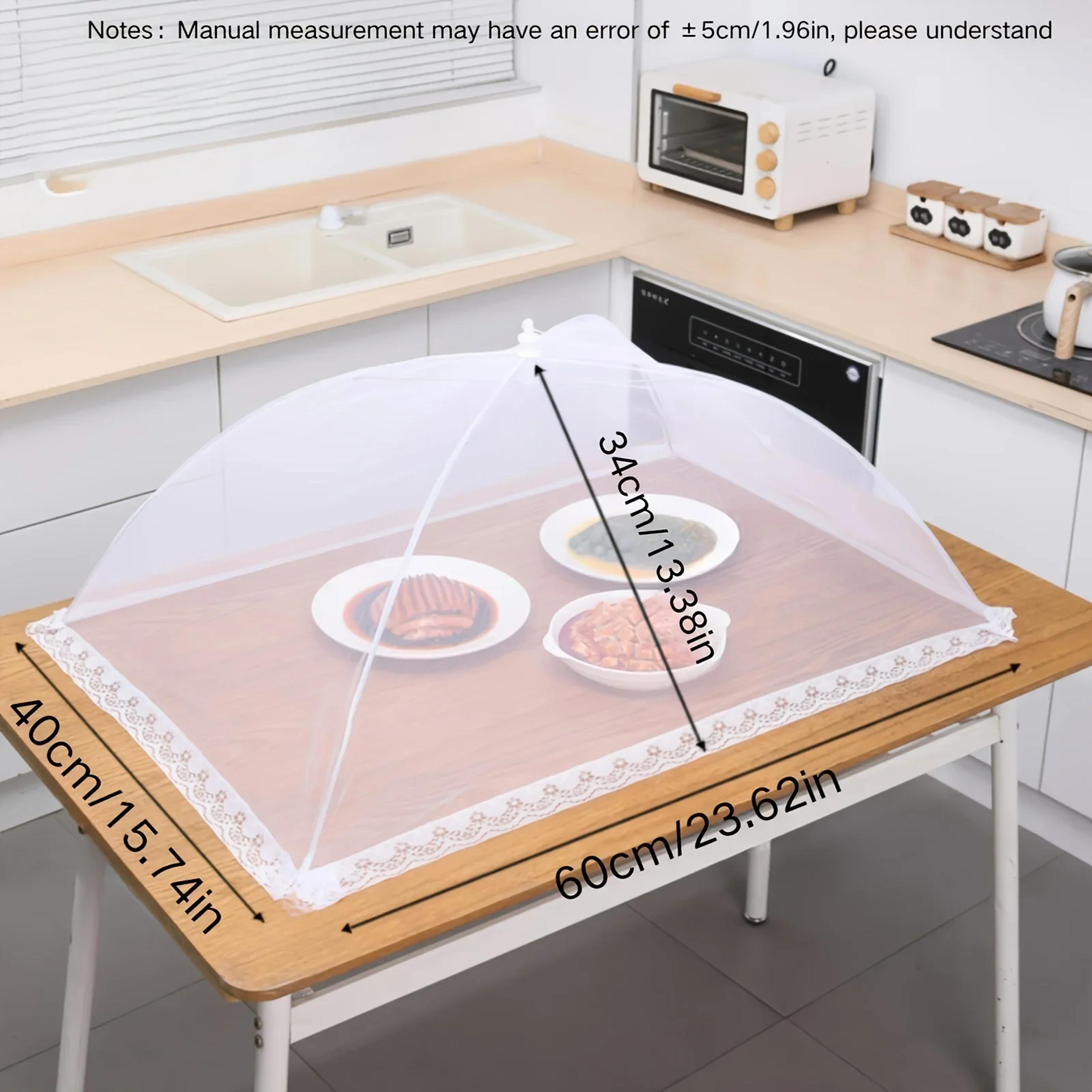 Foldable Mesh Food Cover Anti Mosquito Breathable Kitchen Protector 4