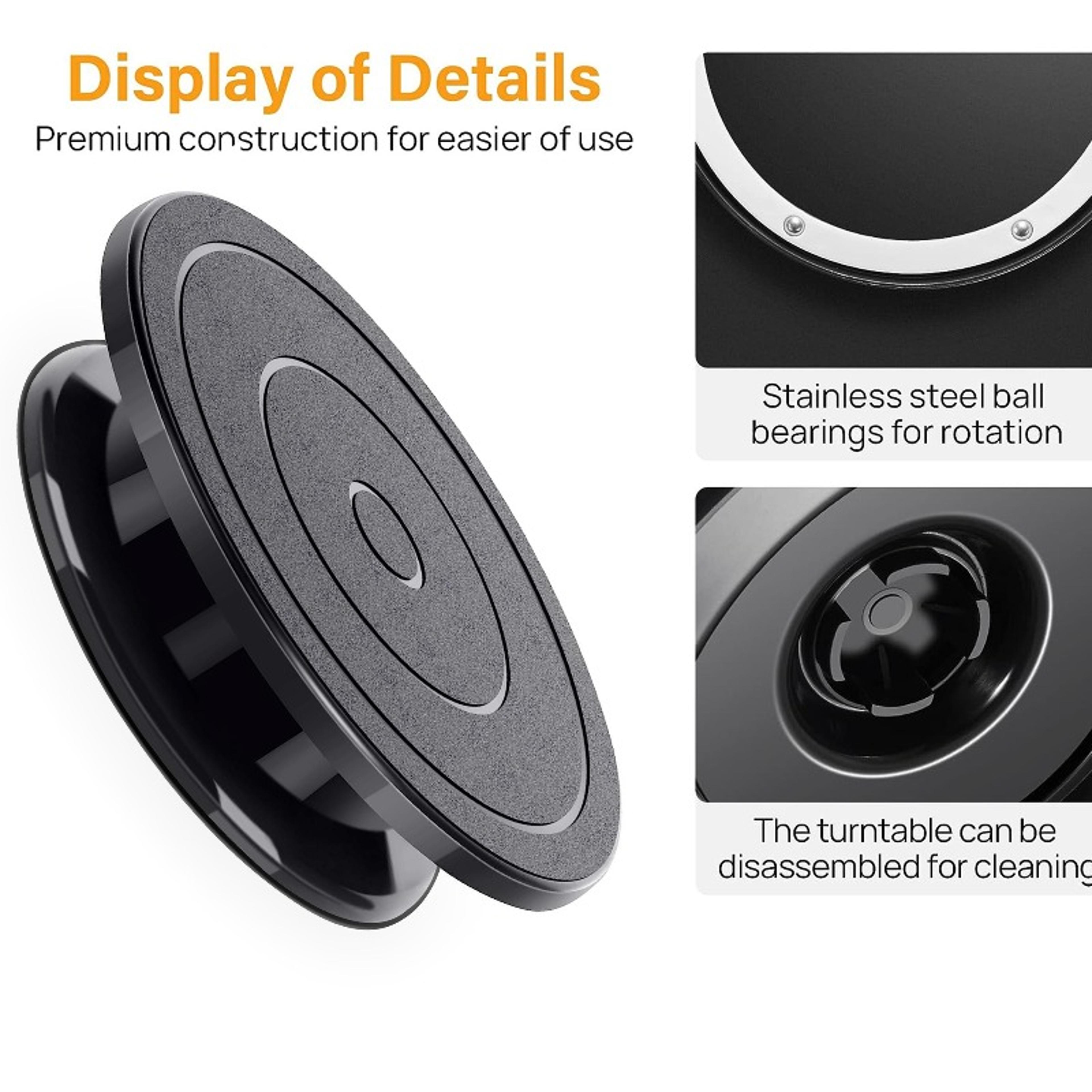 Rotating Pottery Wheel Turntable For Clay Sculpting  Cake Decorating 6