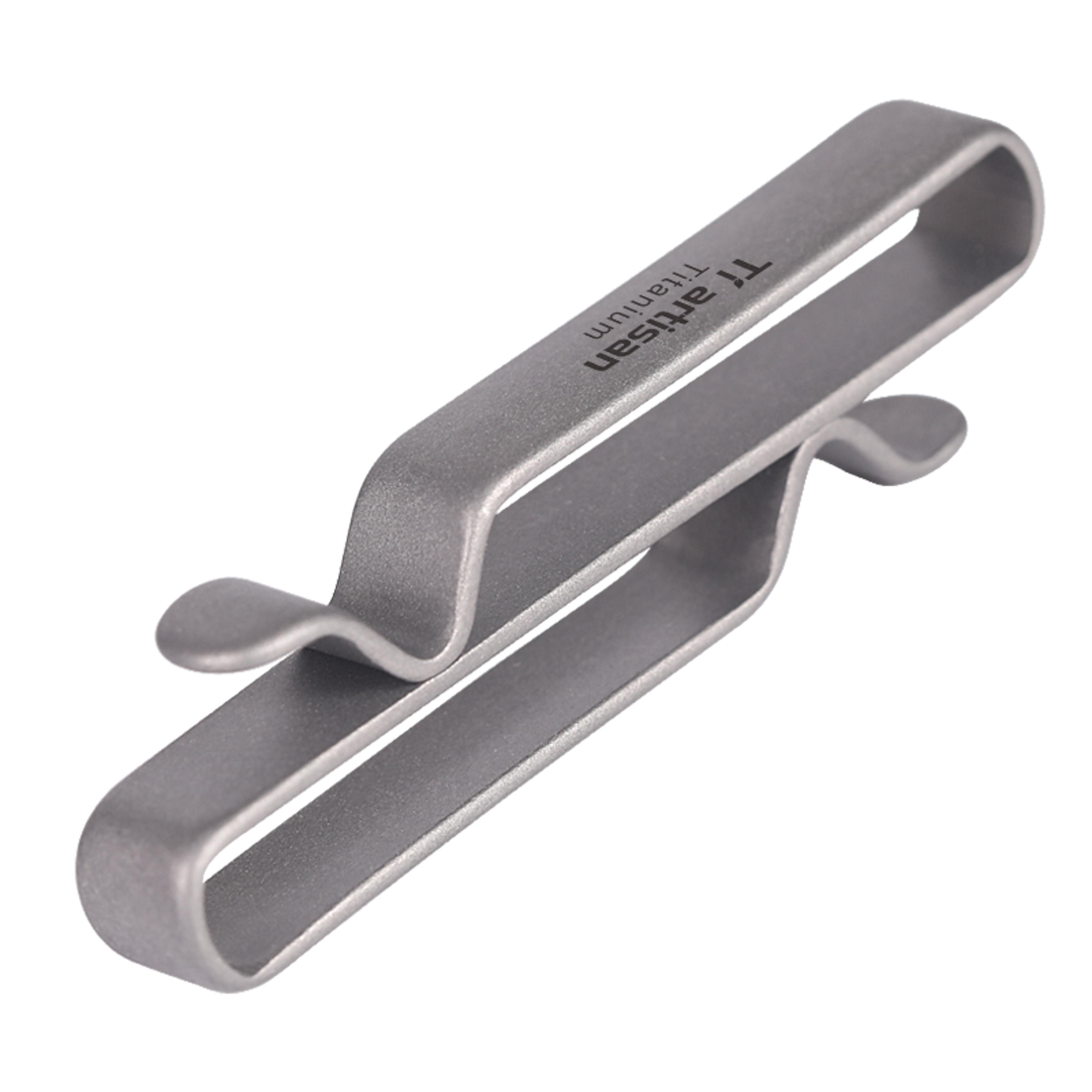 Titanium Carabiner Keychain Clip Lightweight Outdoor EDC Belt Hook 2